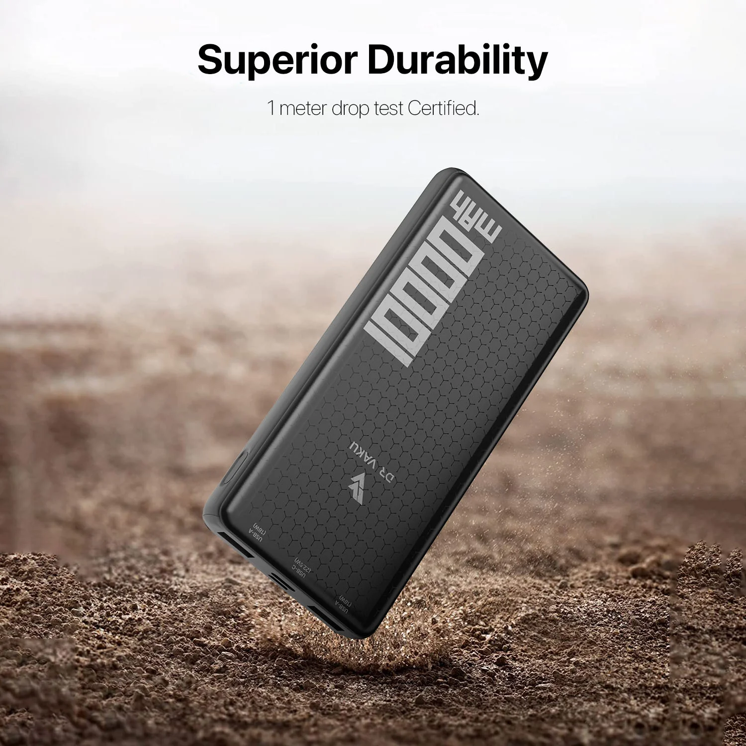 DR VAKU ® Carbon Series Magnus 10000mAh Fast Charging Power Bank - Image 6