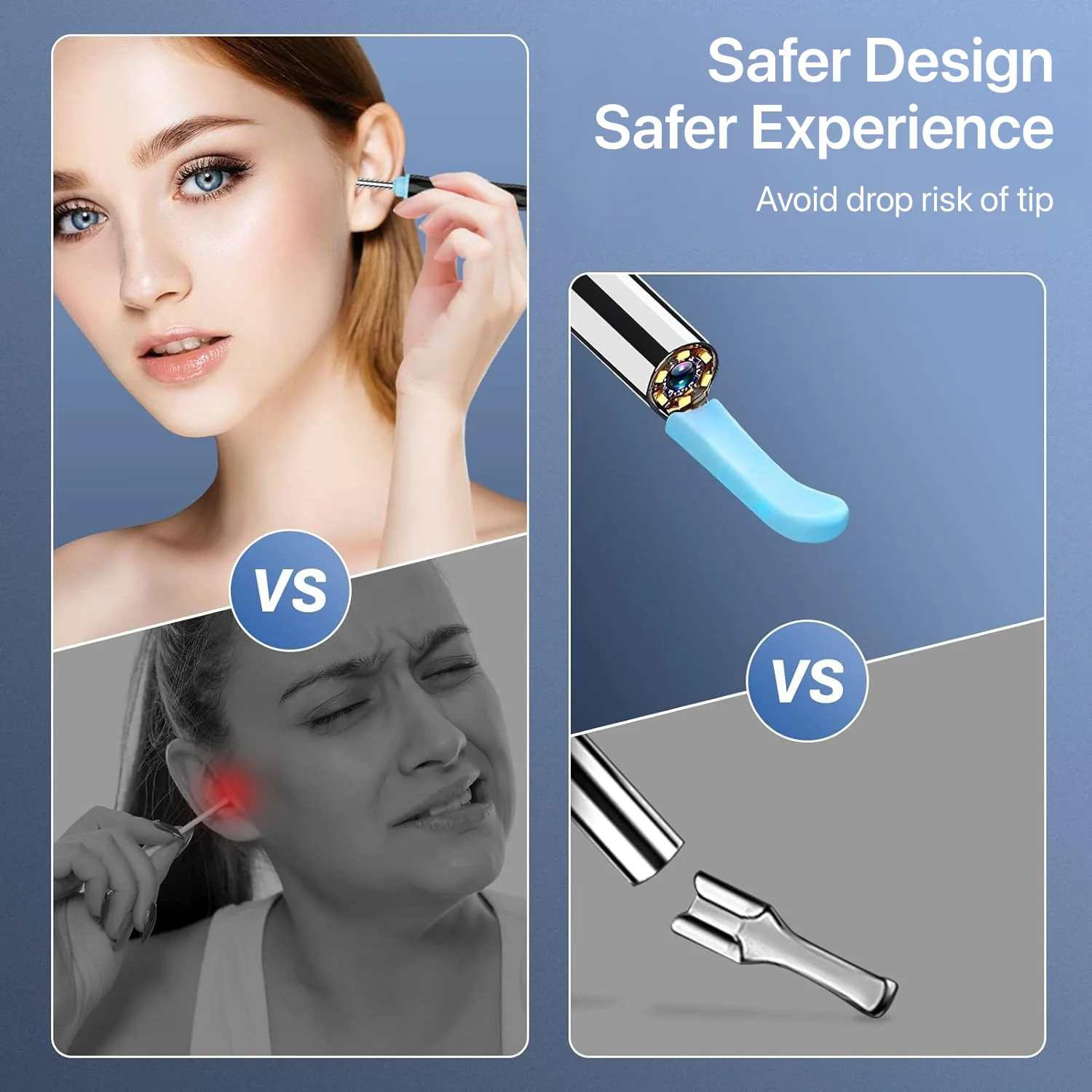 DR VAKU ® Earocam Earwax Removal Tool with 1080p Wireless Camera Waterproof Visual Ear Scope - Image 12