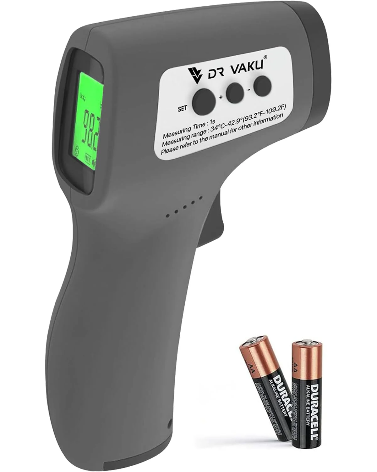 DR VAKU ® Infrared Digital Temperature Gun, Resolution Infrared Thermometer - Image 10