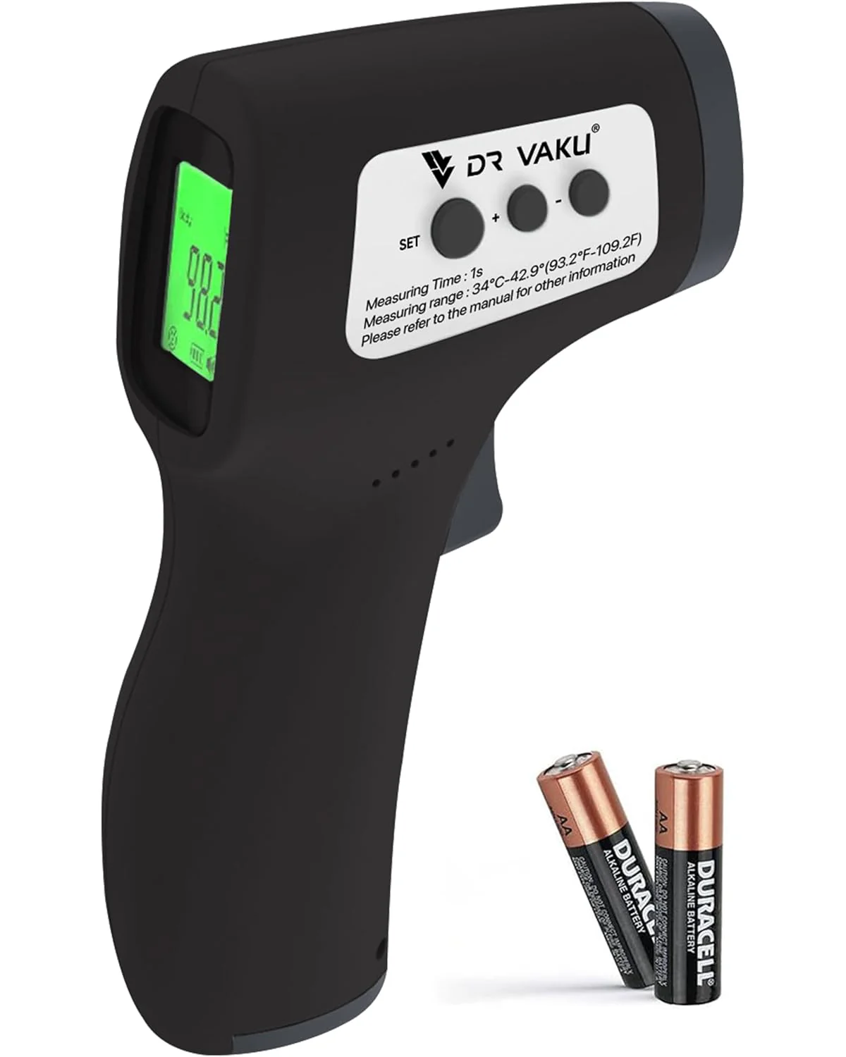 DR VAKU ® Infrared Digital Temperature Gun, Resolution Infrared Thermometer - Image 13