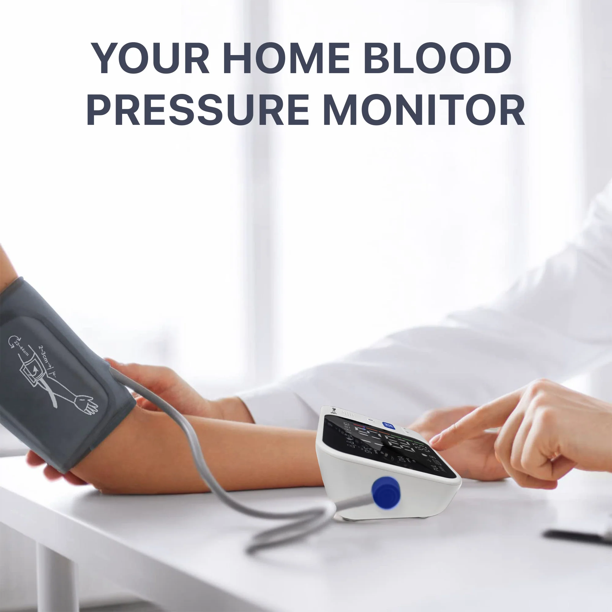 DR VAKU ® BP Monitor Fully Automatic Blood Pressure Machine with Talking Function - Image 6