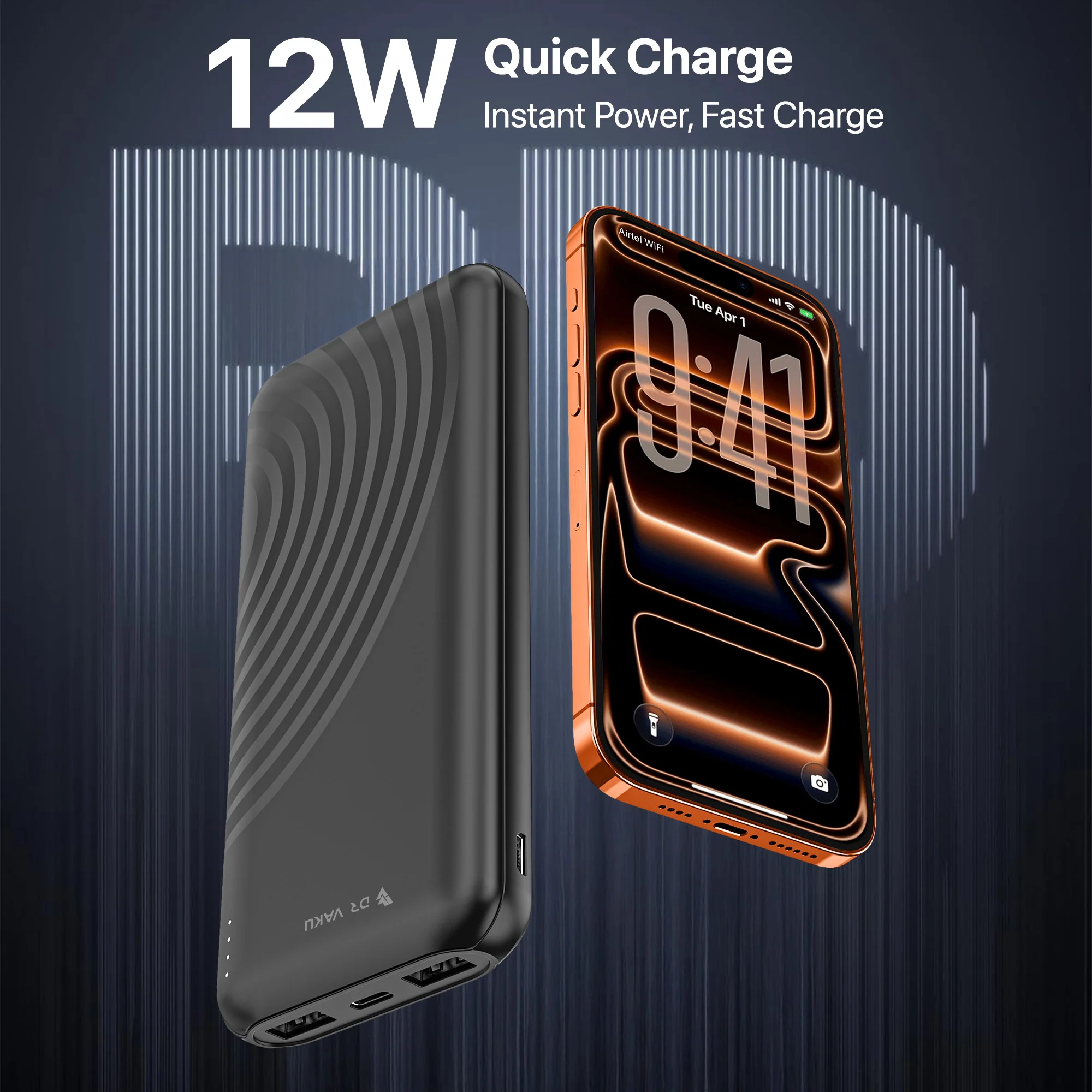 Dr Vaku ® NIXO 10000mAh Power Bank Dual Output Fast Charge - Image 5