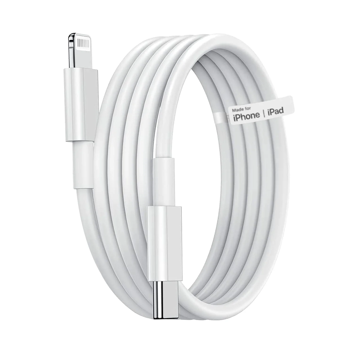 Original 20W iPhone Charger + Type C to Lightning [Apple MFi Certified] Cable Combo | (5X Speed) - Image 2