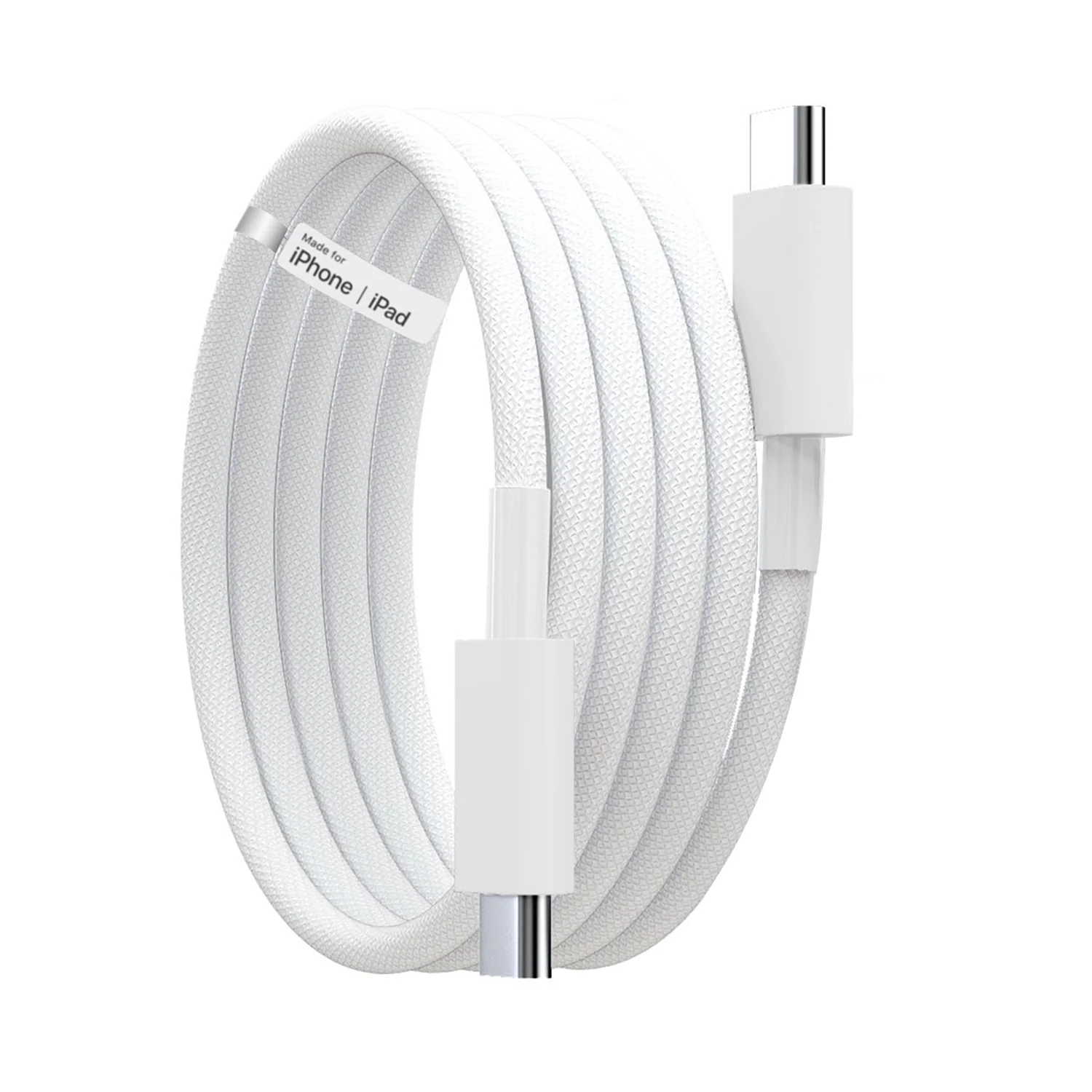 Original 20W iPhone Charger + Type C to Type C [Apple MFi Certified] Cable Combo | (5X Speed) - Image 5