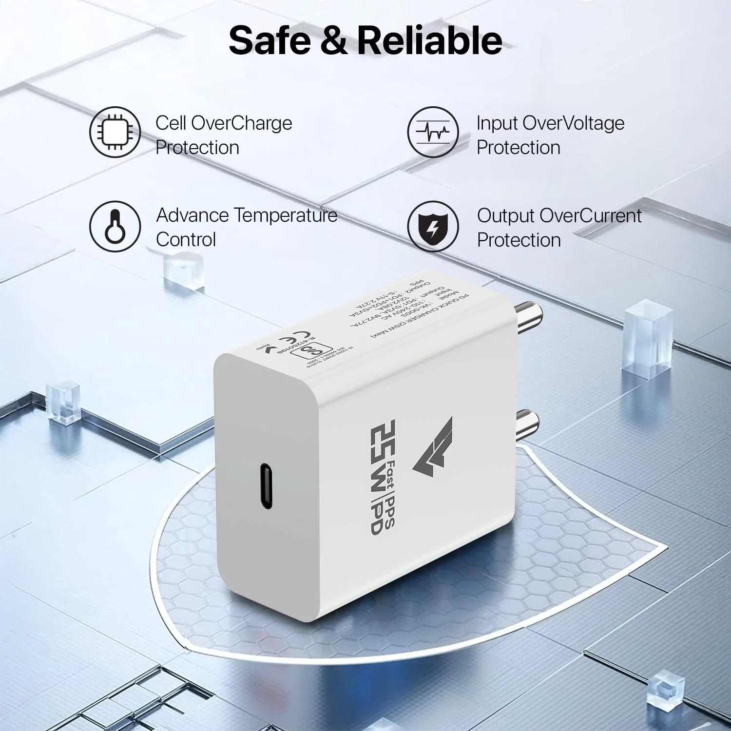 Original 25W Samsung Charger + Type C to Type C Cable Combo | 5X Speed | PD 3.0 Safe - Image 8