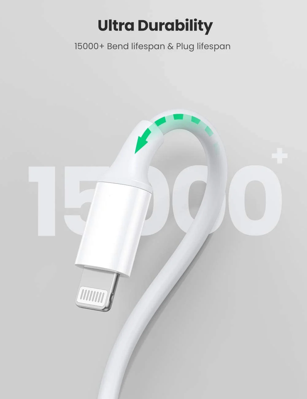 Original Type-C To Lightning [Apple MFi Certified] Fast Charging Cable For iPhone & iPad - Image 10
