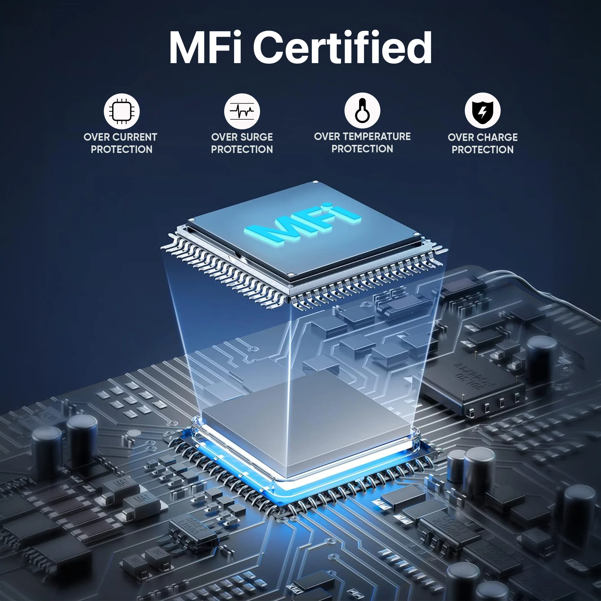 Original Type-C To Lightning [Apple MFi Certified] Fast Charging Cable For iPhone & iPad - Image 8