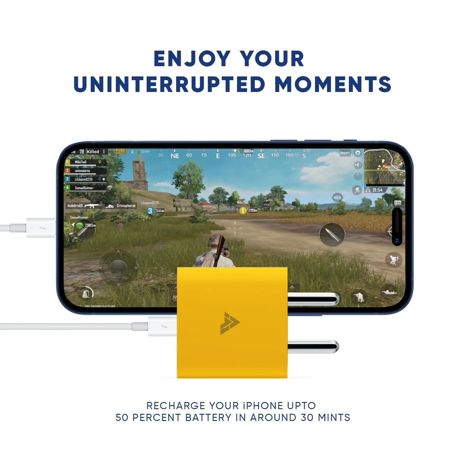 Vaku ® Aiges 20W PD Port Charger Type C Adapter - Image 5