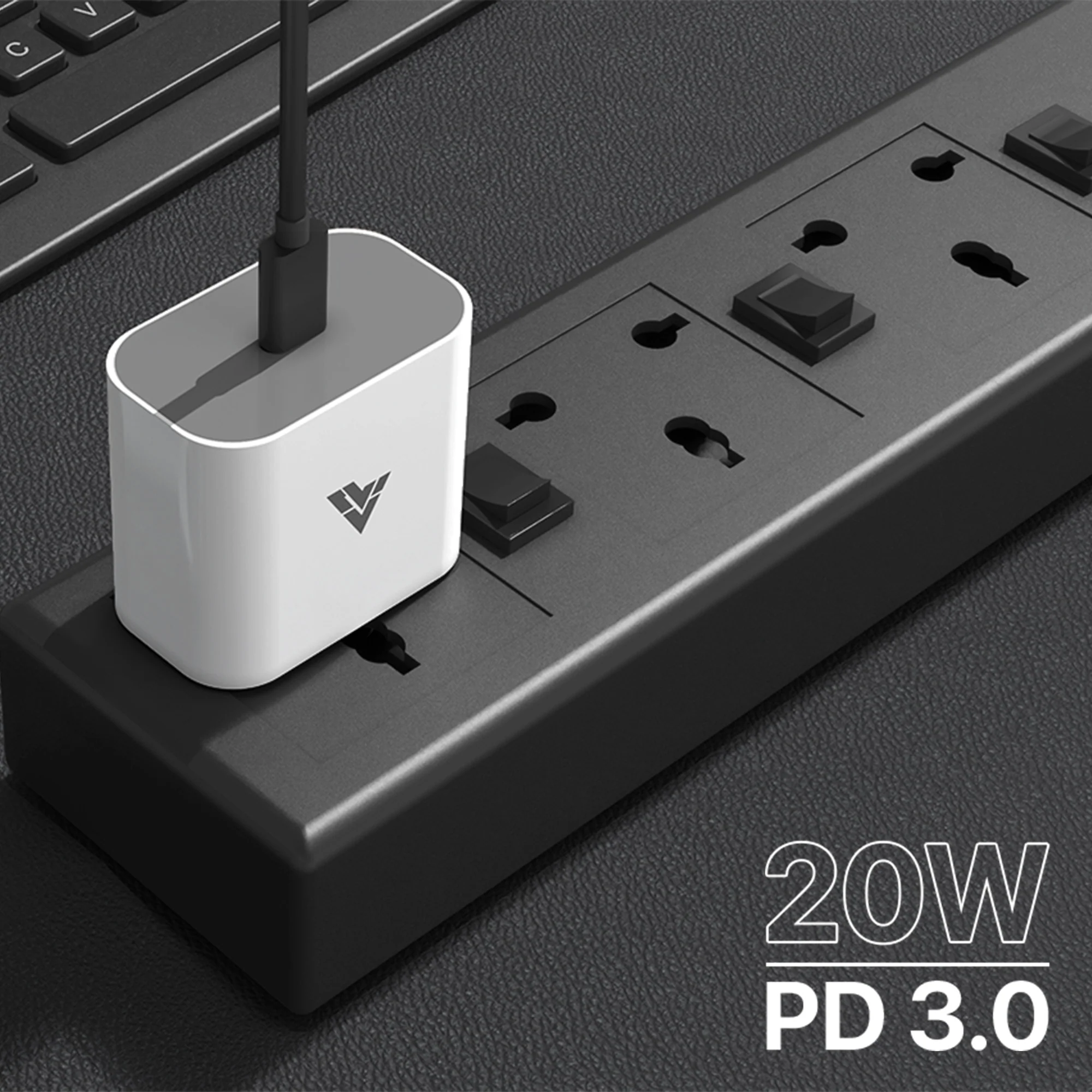 Vaku ® Aiges 20W PD Port Charger Type C Adapter - Image 7