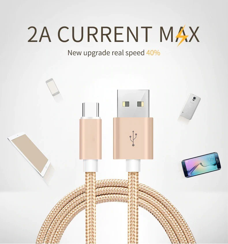 Vaku ® Android Micro-USB Nylon Braided Data-Charging Cable - Image 2