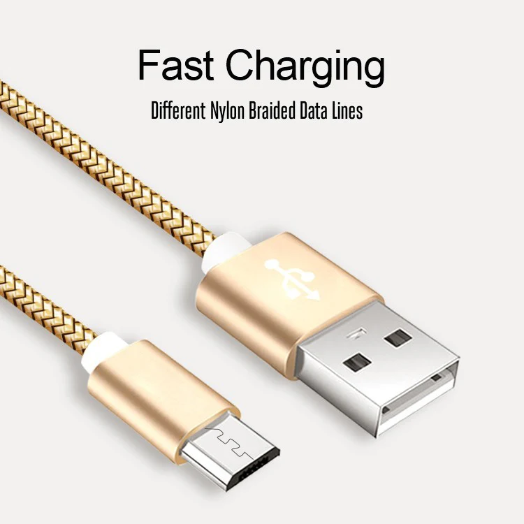 Vaku ® Android Micro-USB Nylon Braided Data-Charging Cable - Image 6