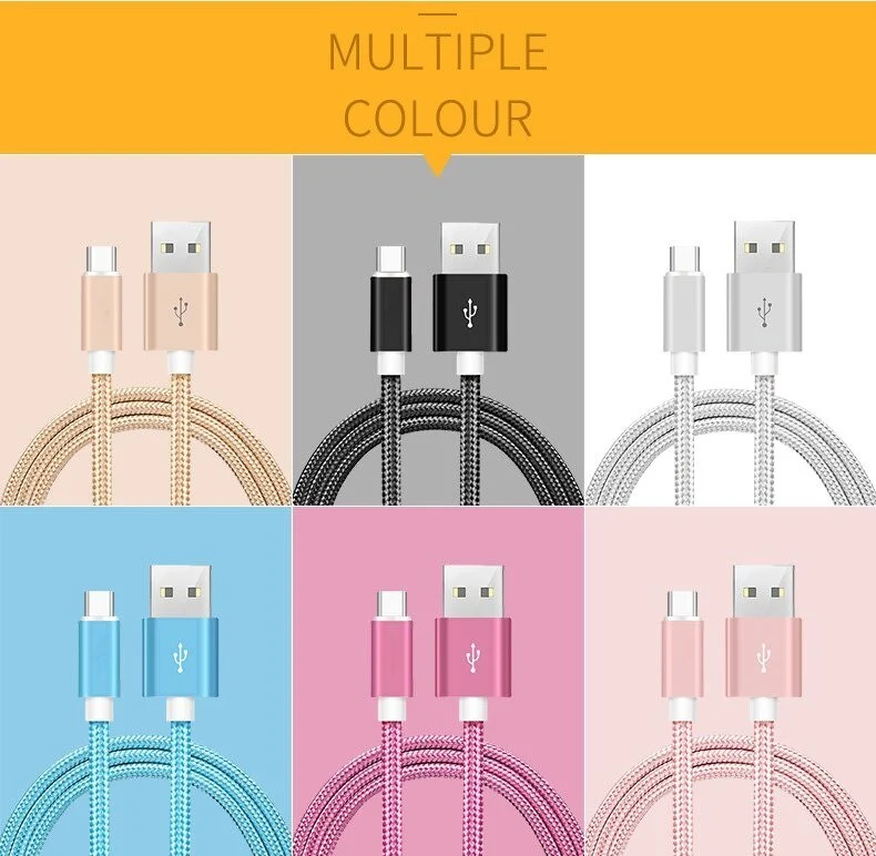 Vaku ® Android Micro-USB Nylon Braided Data-Charging Cable - Image 8