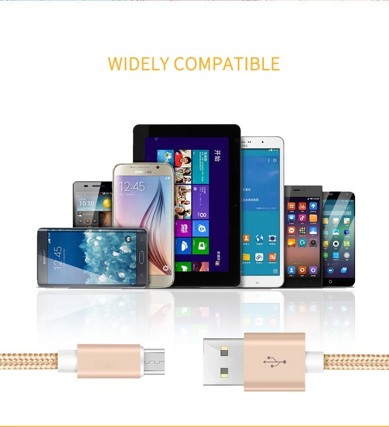 Vaku ® Android Micro-USB Nylon Braided Data-Charging Cable - Image 9