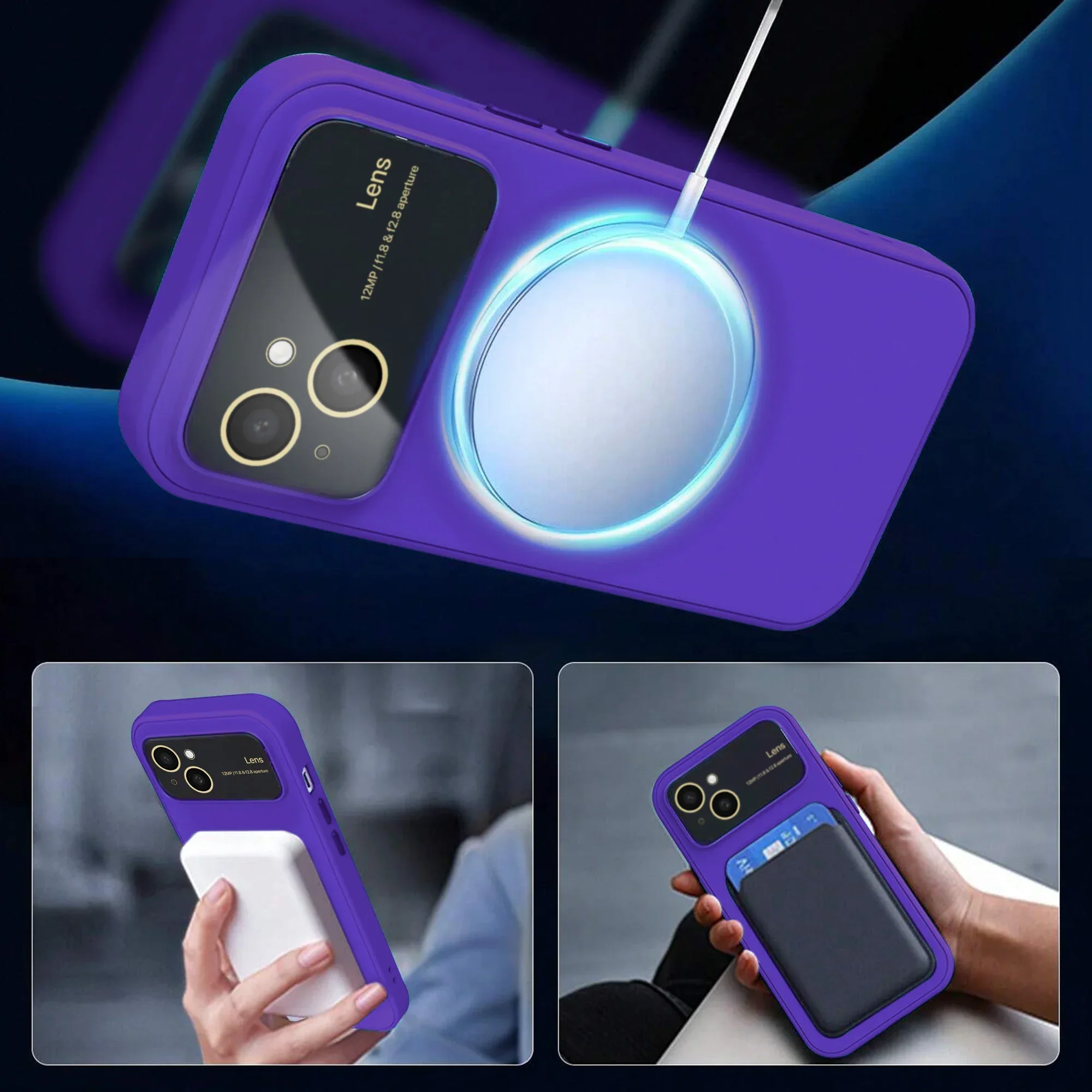 Vaku ® Apple iPhone 14 Plus Polarized Magnetic Magpro Back Cover - Image 5