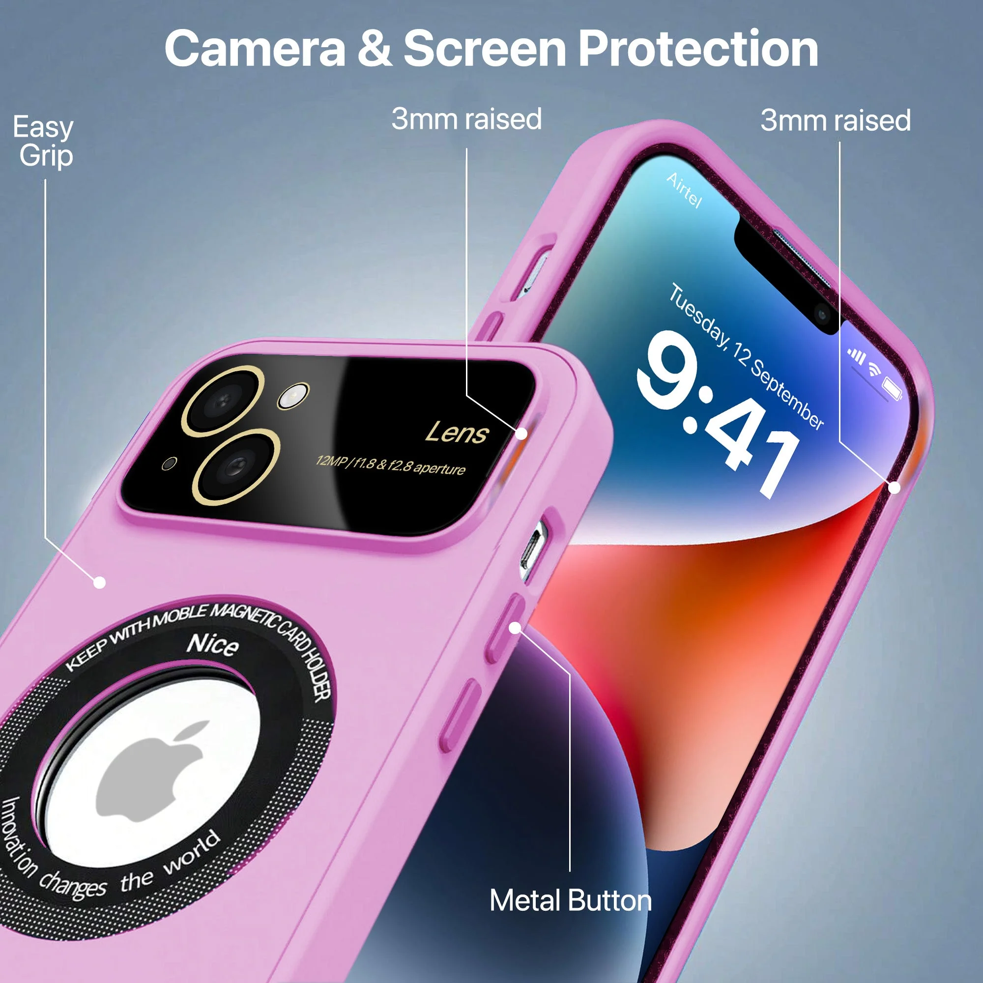 Vaku ® Apple iPhone 14 Plus Polarized Magnetic Magpro Back Cover - Image 7