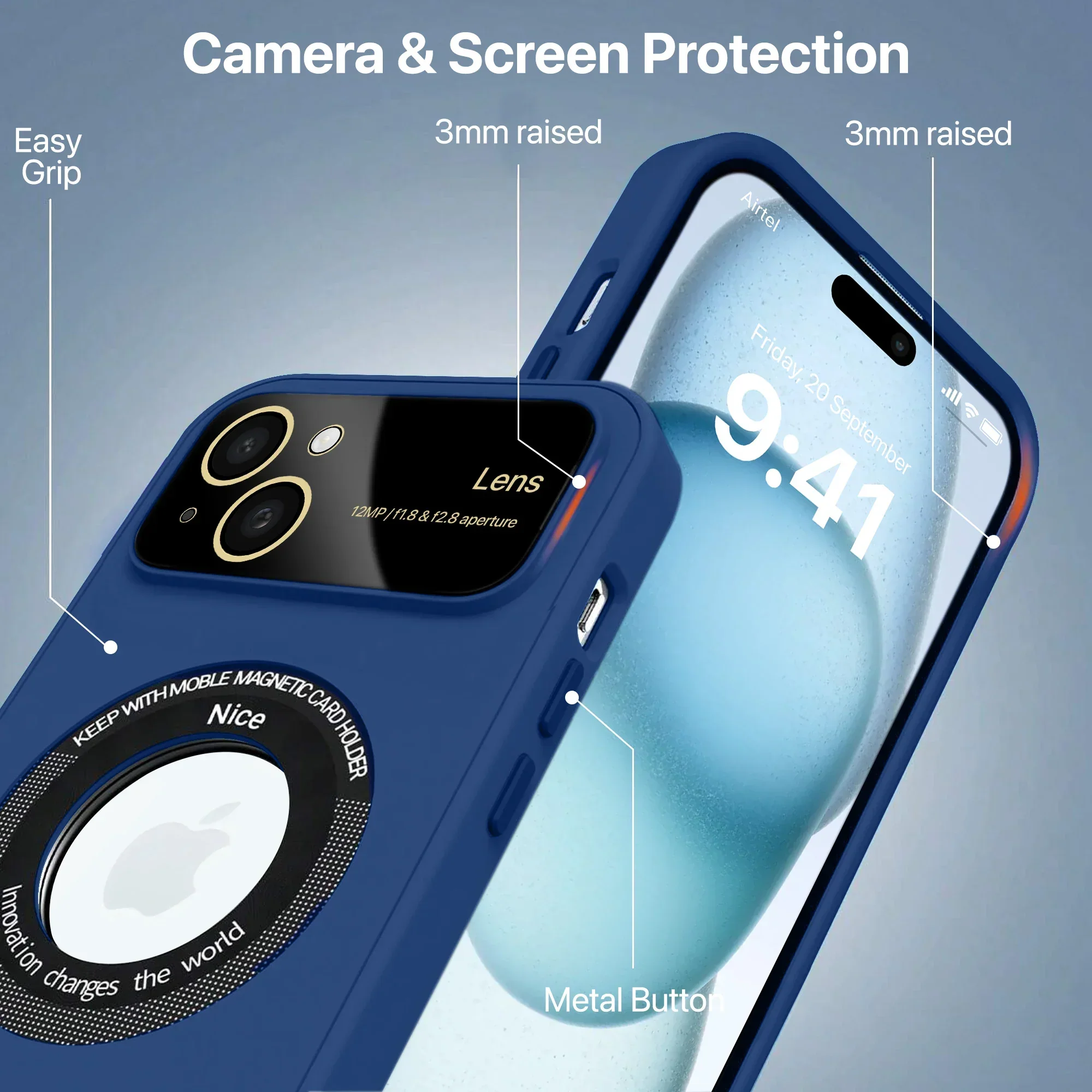 Vaku ® Apple iPhone 15 Plus Polarized Magnetic Magpro Back Cover - Image 8