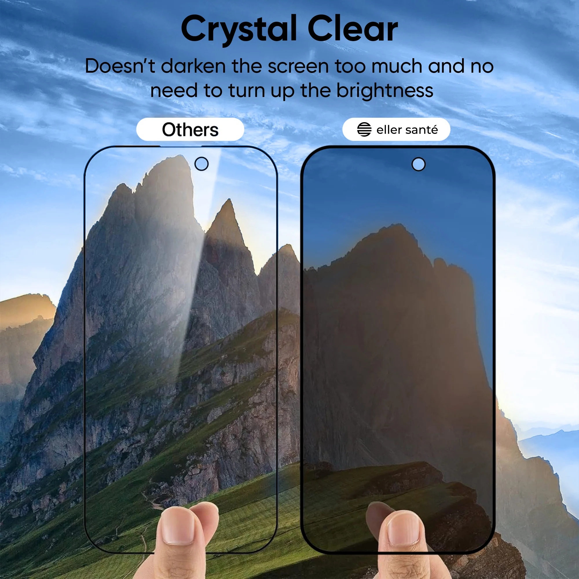 Vaku ® Apple iPhone 15 Privacy Anti Scratch Anti-spy Protection Tempered Glass - Image 7
