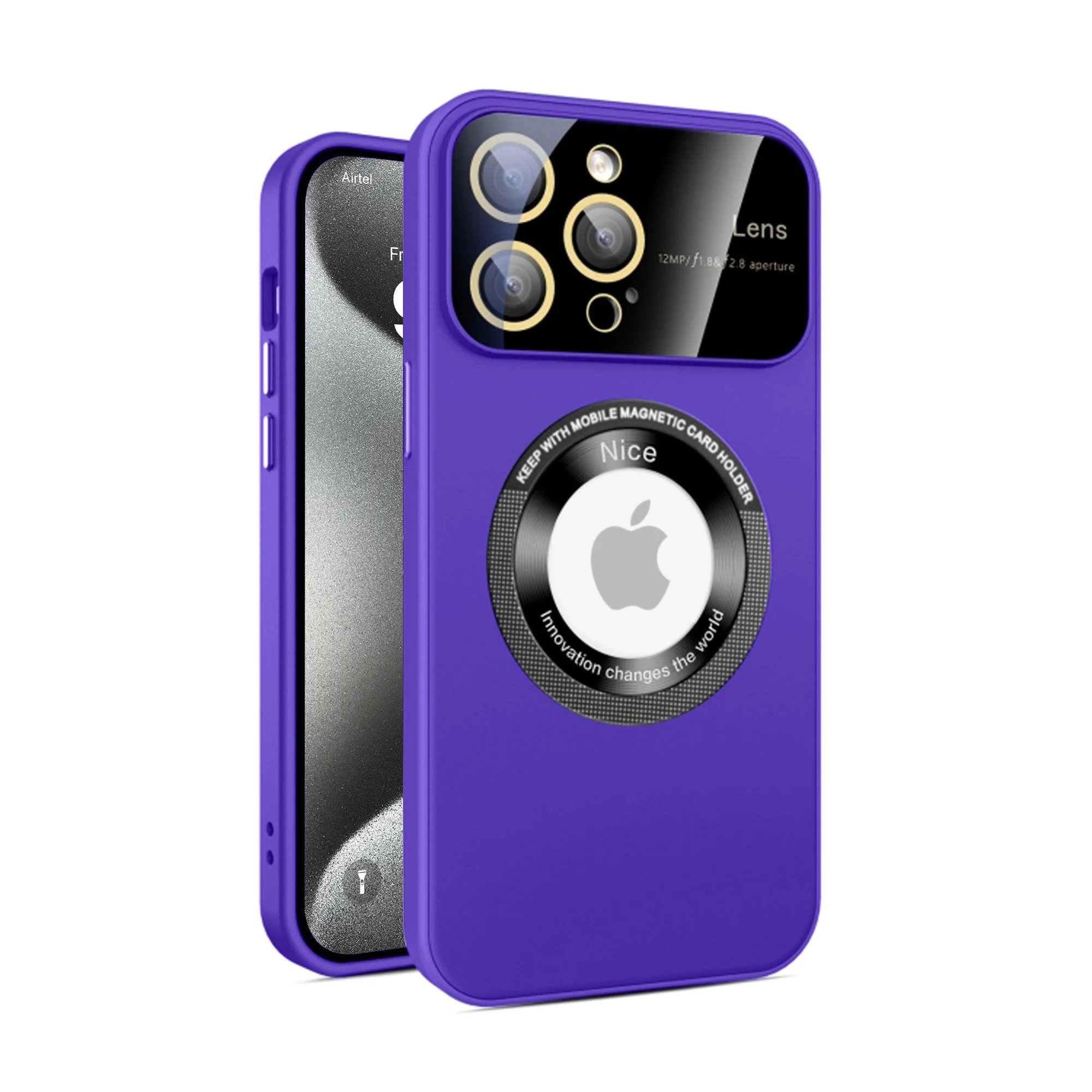 Vaku ® Apple iPhone 15 Pro Max Polarized Magnetic Magpro Back Cover - Image 3