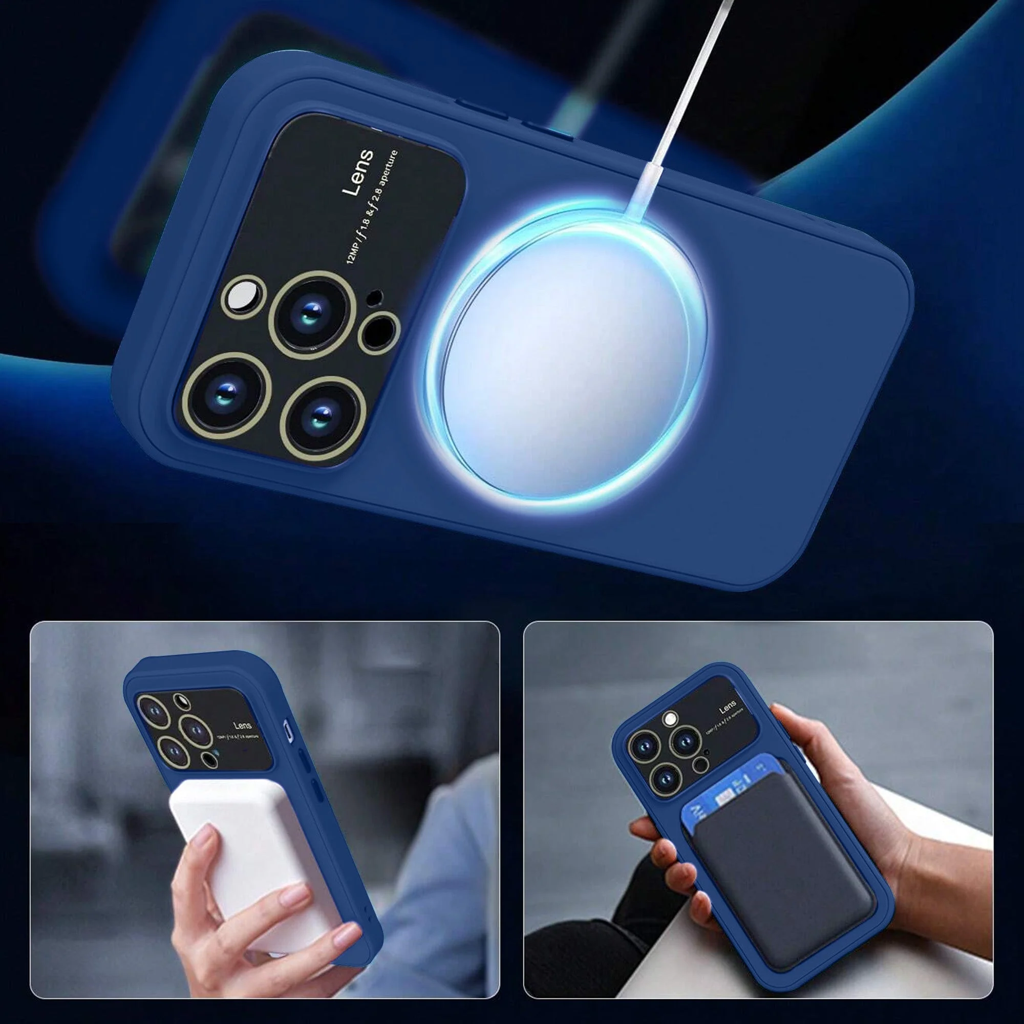 Vaku ® Apple iPhone 15 Pro Max Polarized Magnetic Magpro Back Cover - Image 9