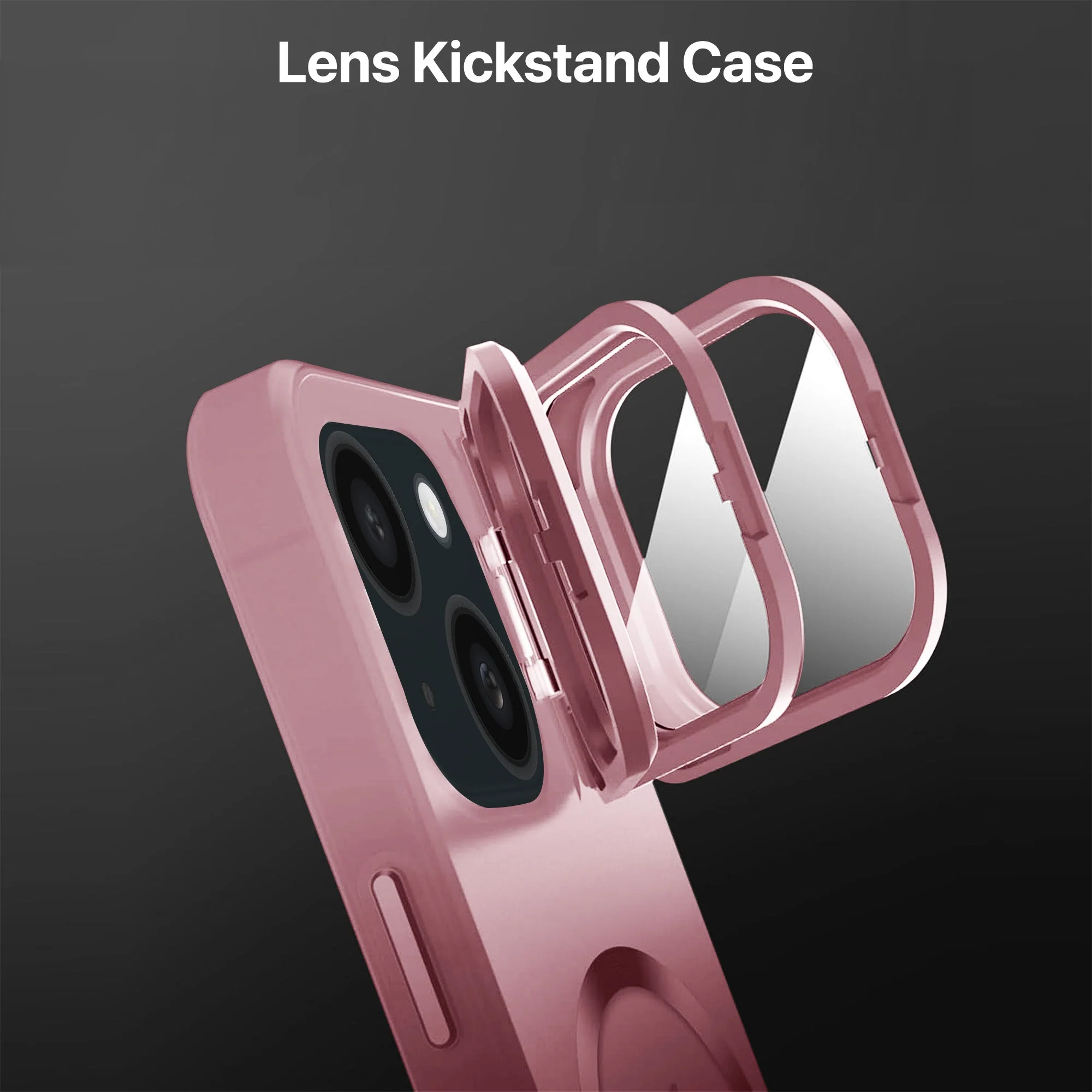 Vaku ® Apple iPhone 15 Rime Frosted Magnetic Magpro Translucent Back Cover - Image 15