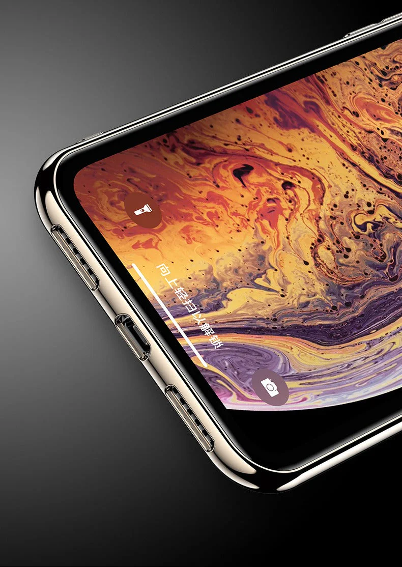 VAKU ® Apple iPhone X / XS Galaxy Focus Series 9H hardness Glass Overlay Back Cover - Image 7