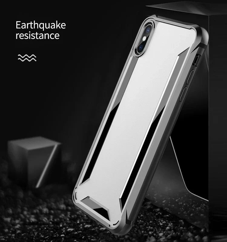 VAKU® For Apple iPhone X  / XS Hybrid Protective Clear Case Back Cover - Image 4