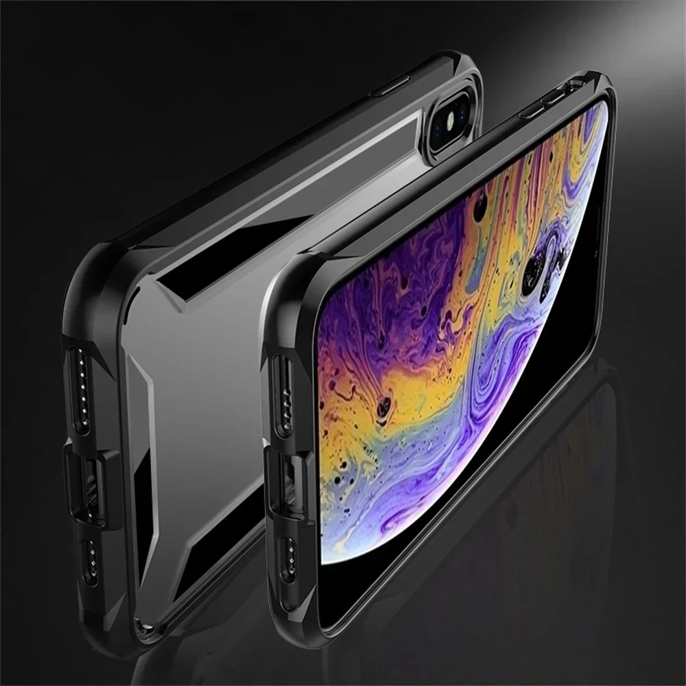 VAKU® For Apple iPhone X  / XS Hybrid Protective Clear Case Back Cover - Image 5