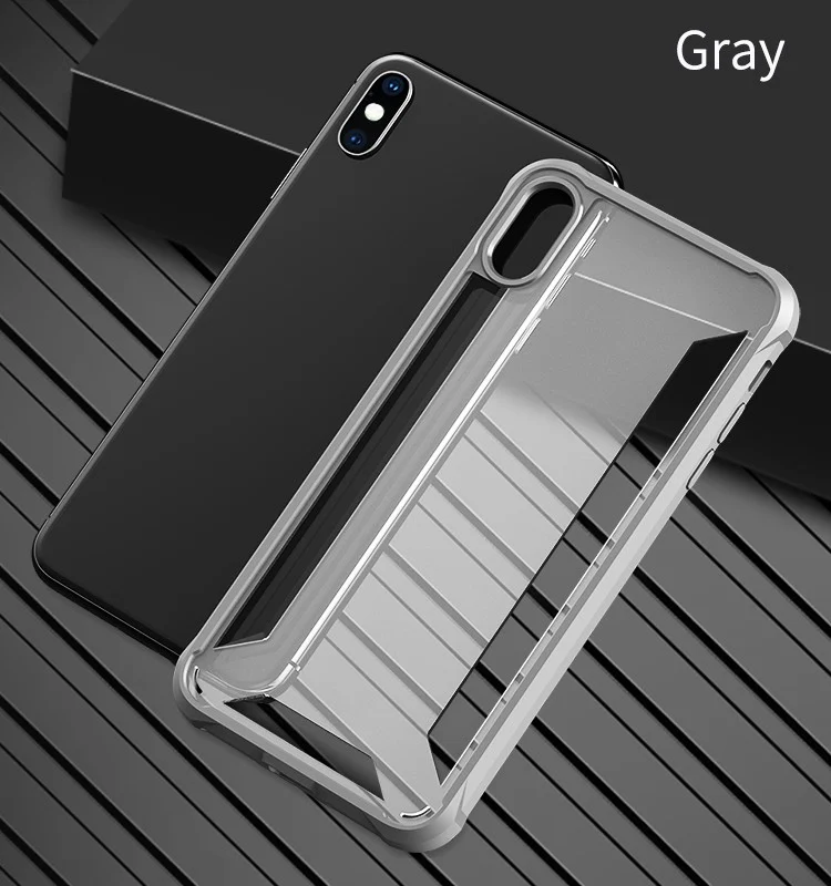 VAKU® For Apple iPhone X  / XS Hybrid Protective Clear Case Back Cover - Image 8