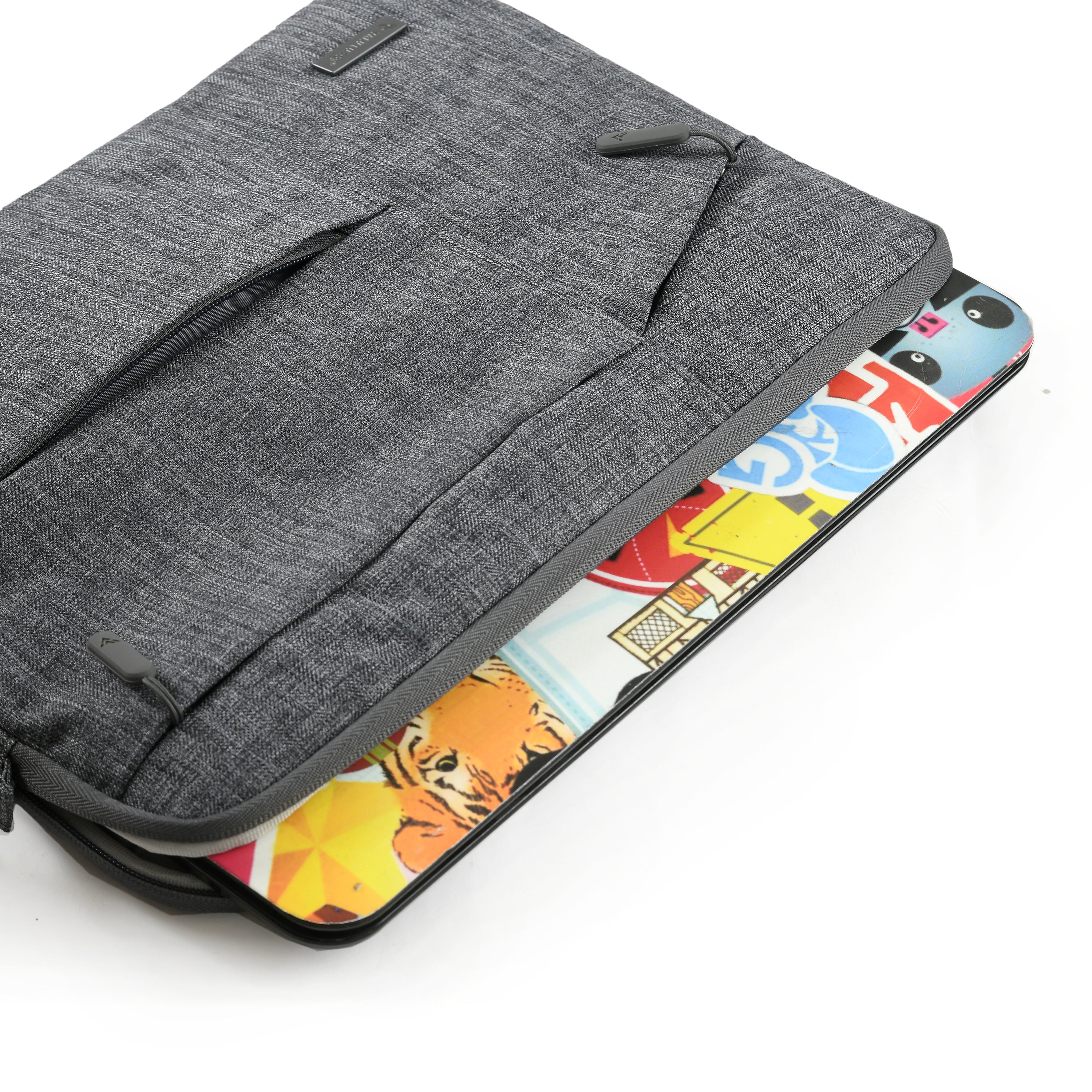 Vaku® Geuite Series Multiutility Bag for MacBook 14 Inch - Grey - Image 4