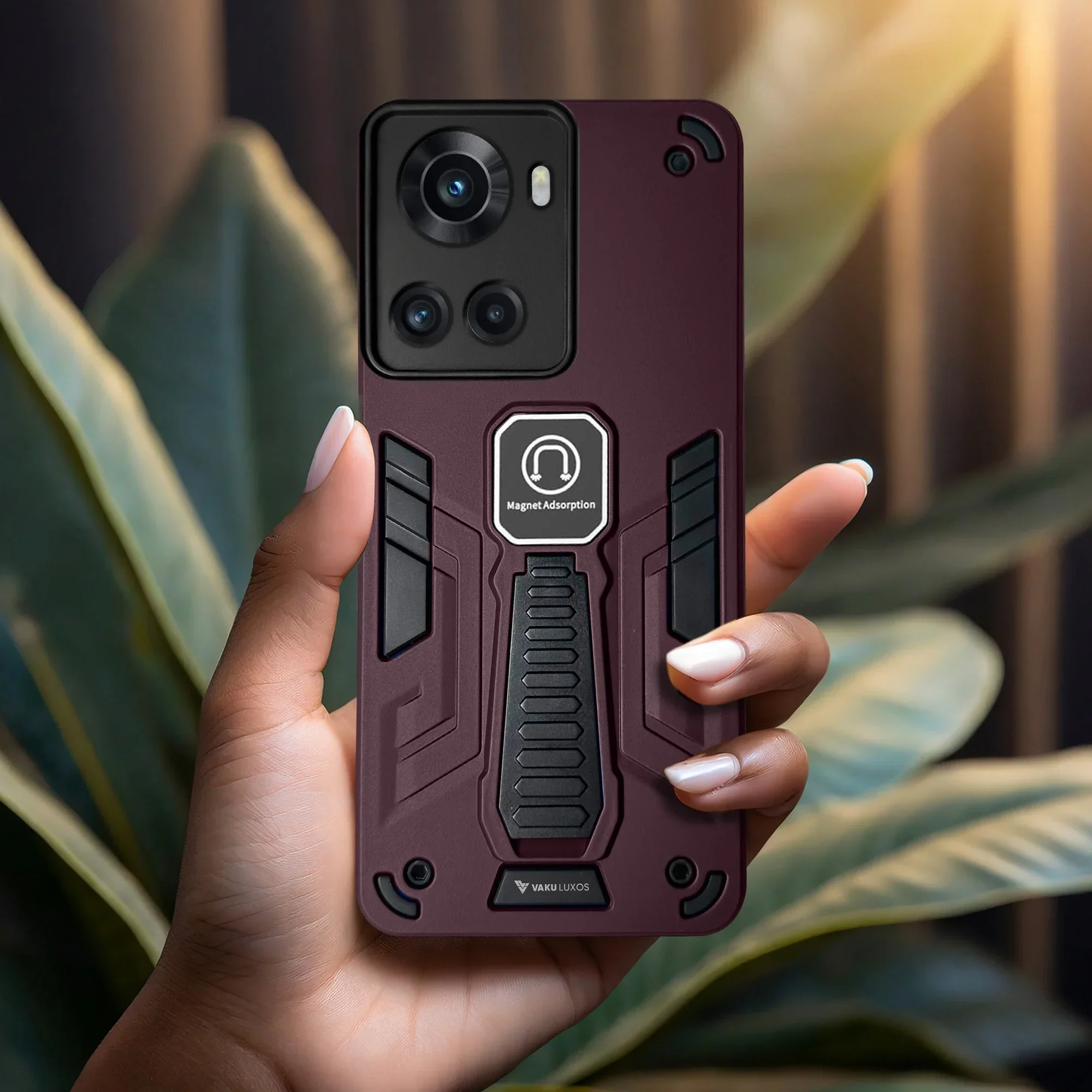 Vaku ® OnePlus 10R Valor Military Grade Shockproof Back Cover - Image 5
