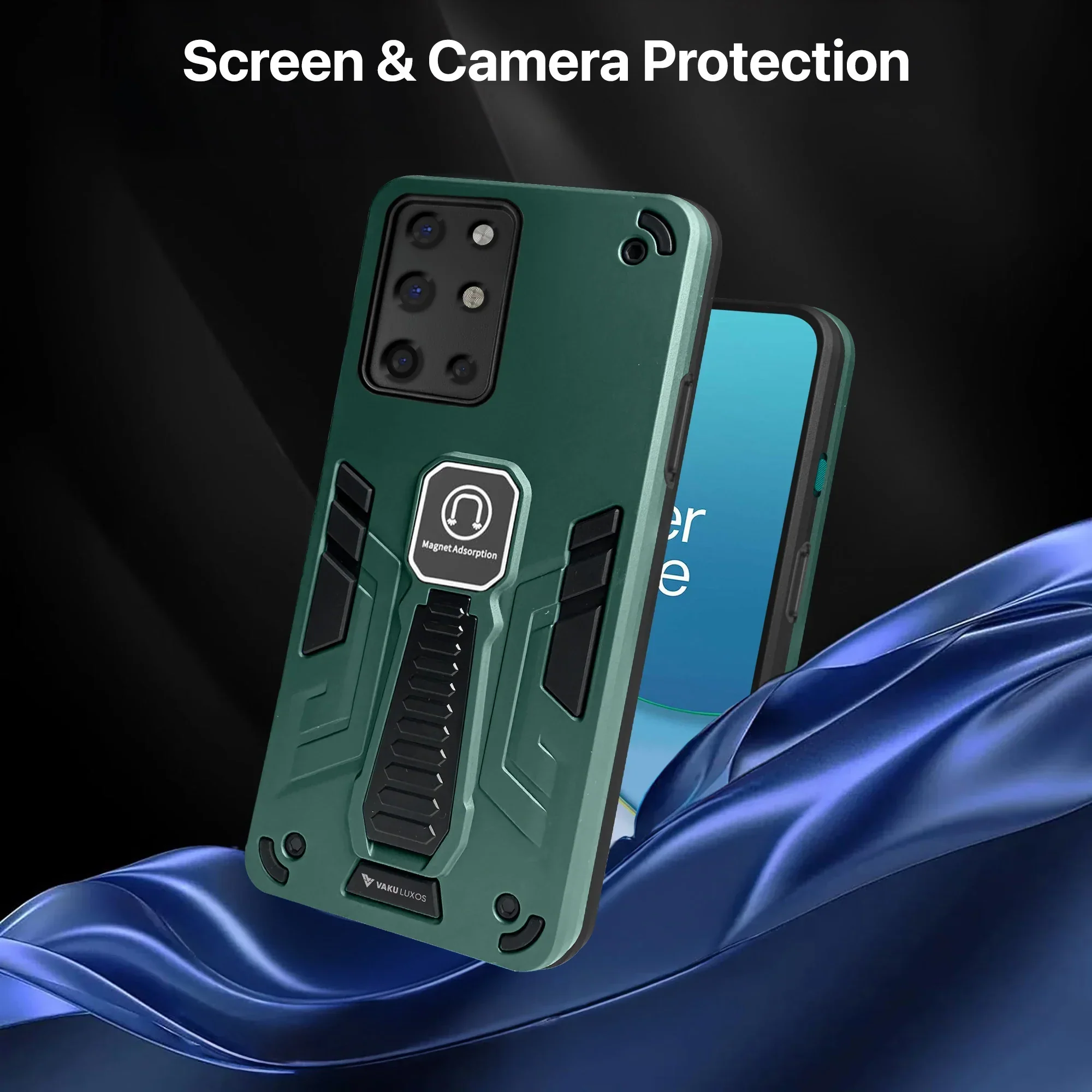 Vaku ® OnePlus 8T Valor Military Grade Shockproof Back Cover - Image 9