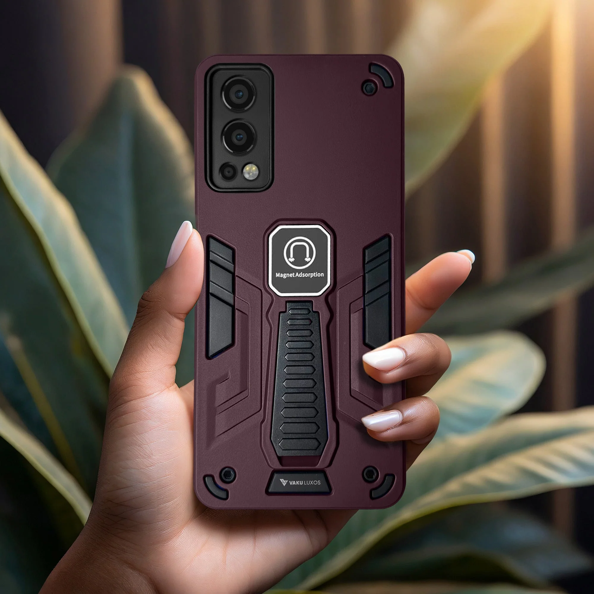Vaku ® OnePlus Nord 2 Valor Military Grade Shockproof Back Cover - Image 5