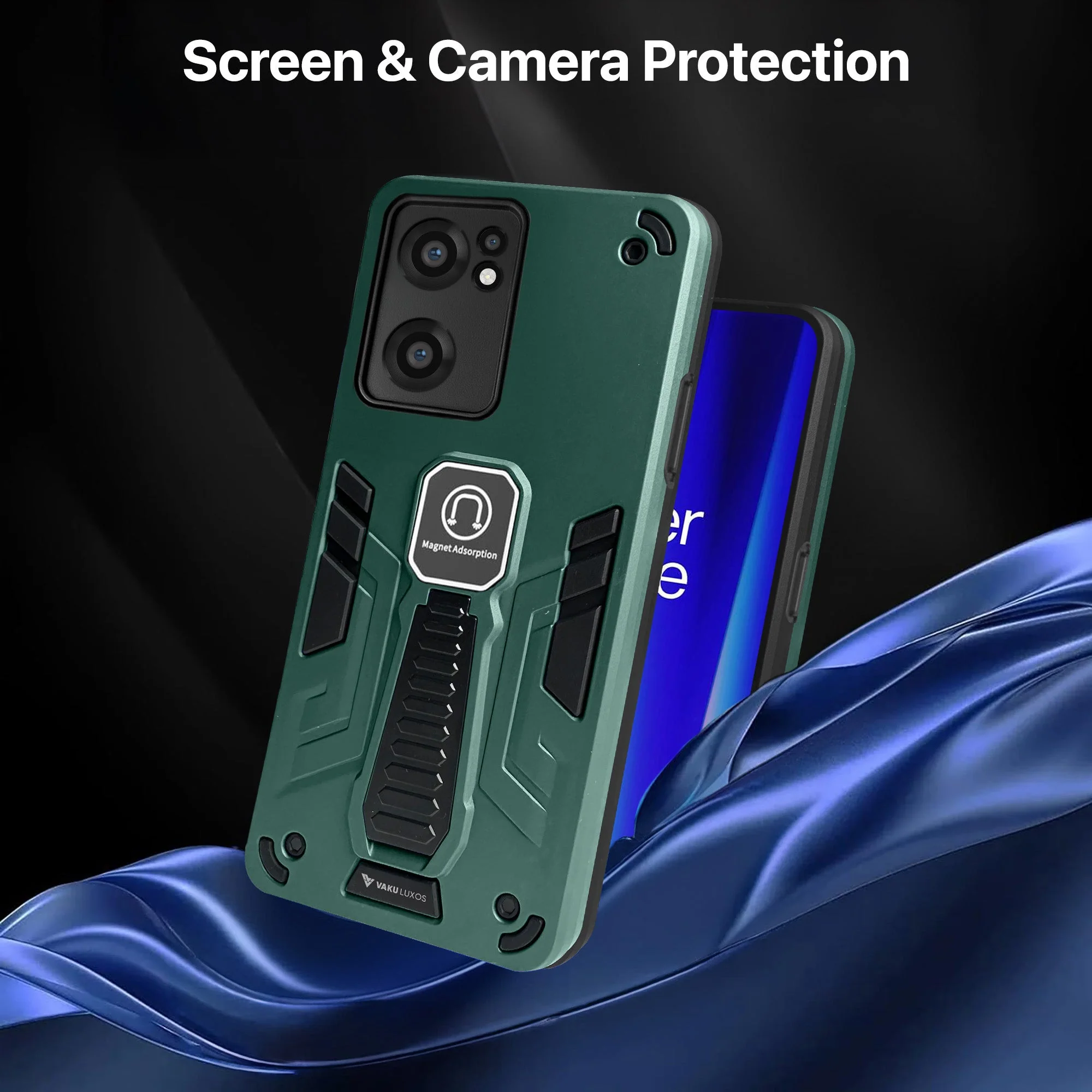Vaku ® OnePlus Nord CE 2 5G Valor Military Grade Shockproof Back Cover - Image 10