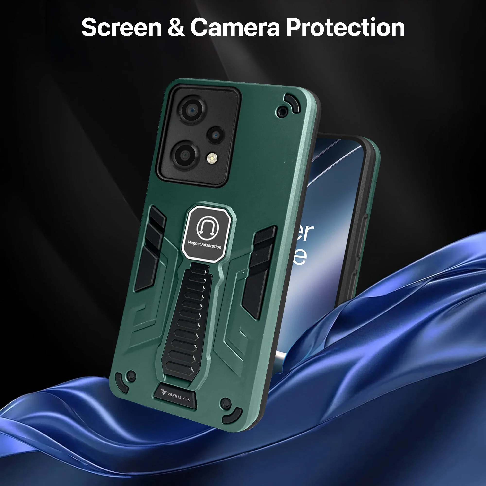 Vaku ® OnePlus Nord CE 2 Lite 5G Valor Military Grade Shockproof Back Cover - Image 10