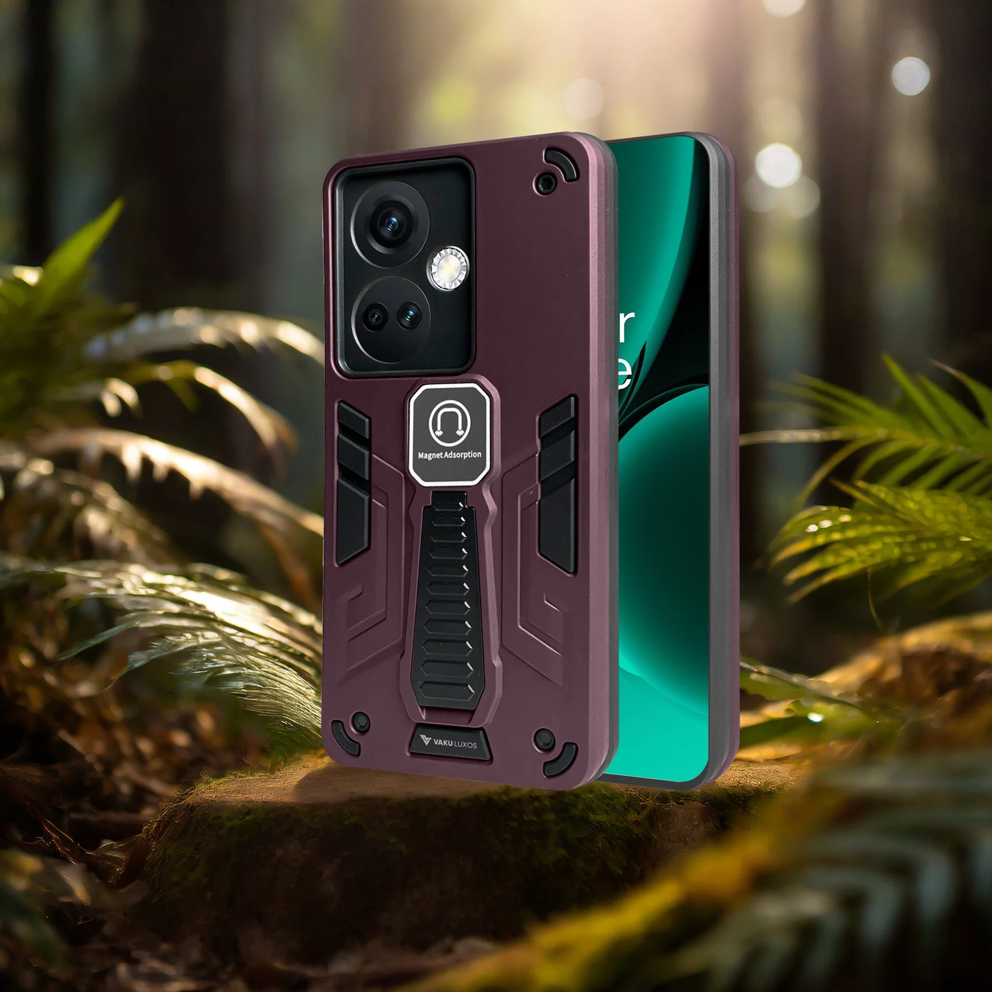 Vaku ® OnePlus Nord CE 3 5G Valor Military Grade Shockproof Back Cover - Image 15
