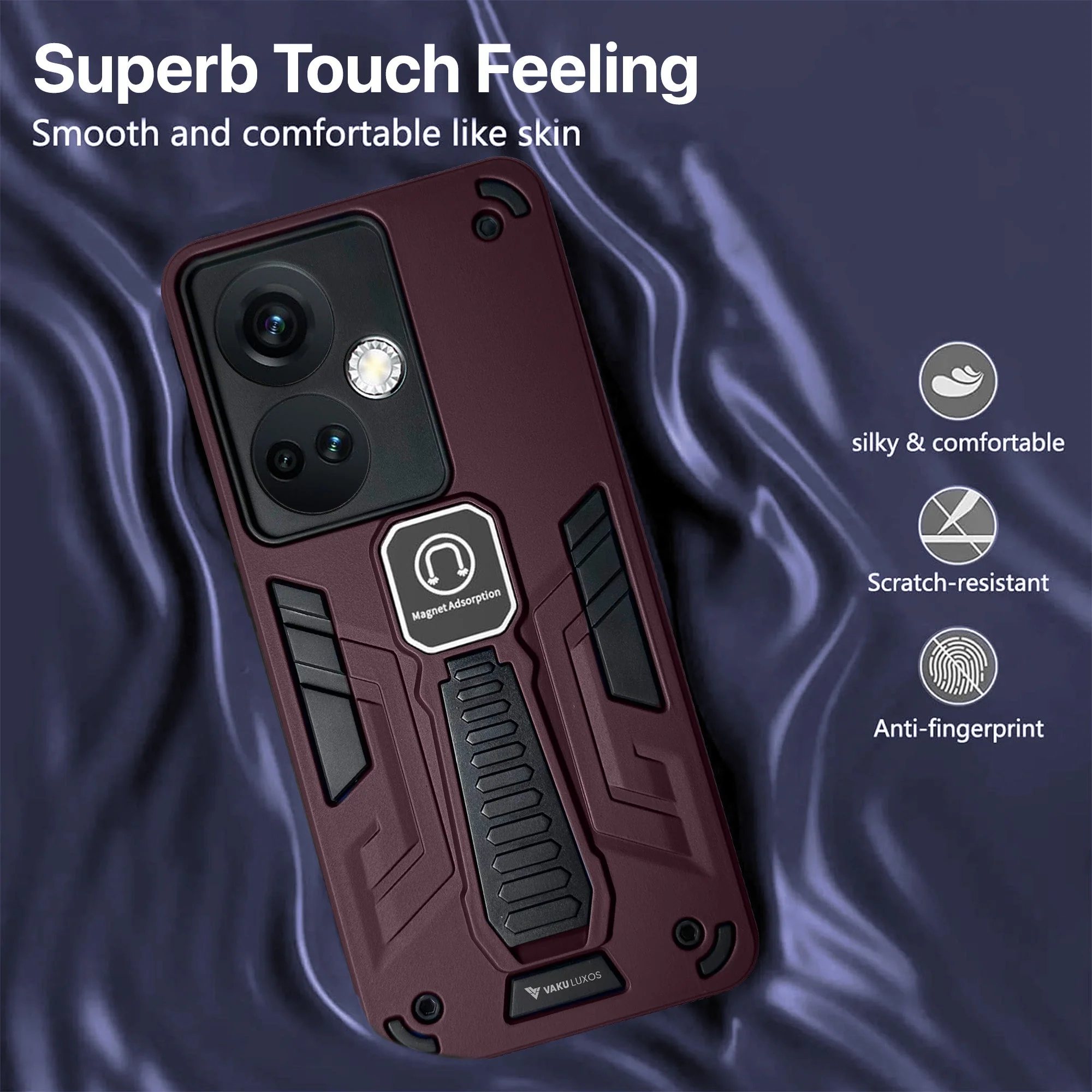 Vaku ® OnePlus Nord CE 3 5G Valor Military Grade Shockproof Back Cover - Image 18
