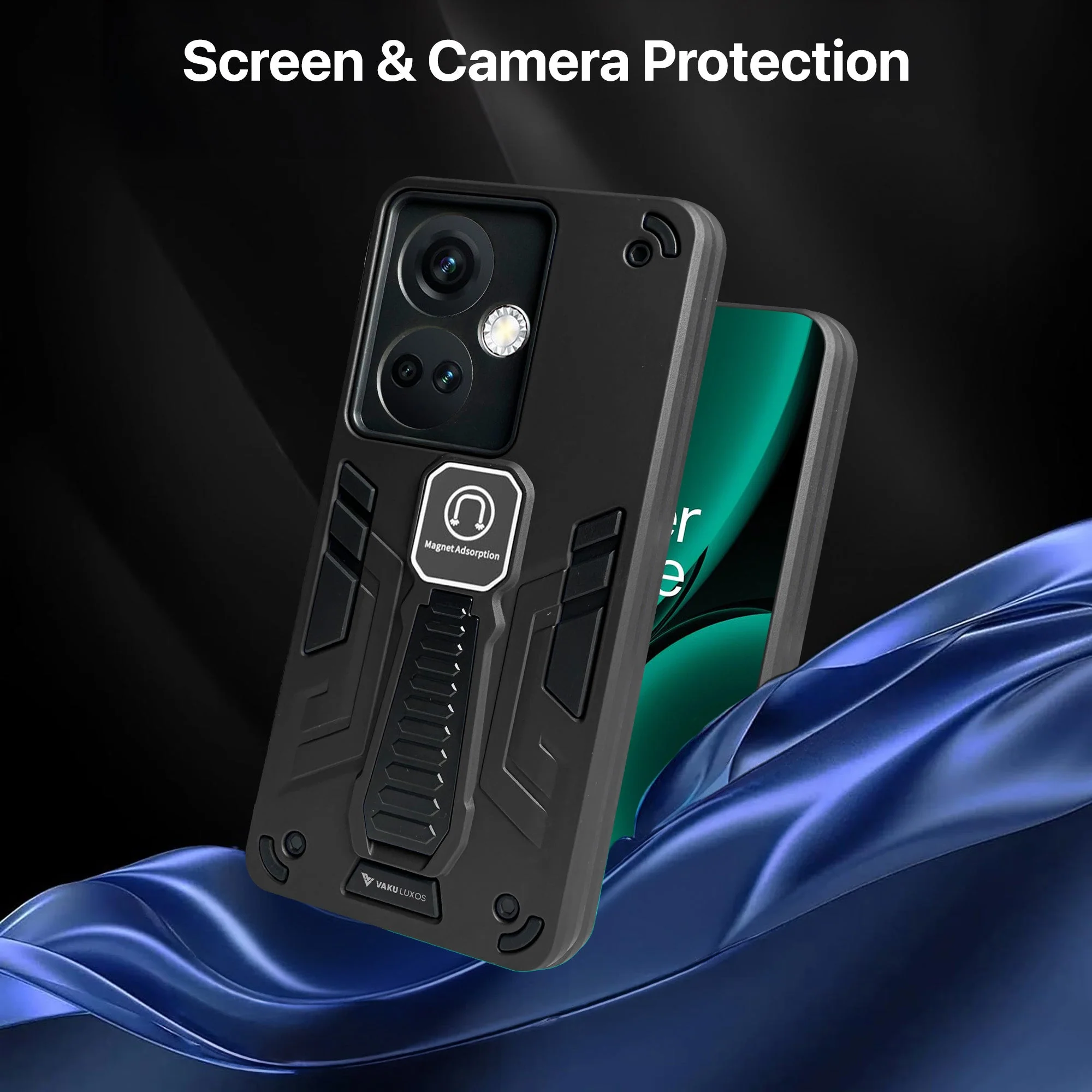 Vaku ® OnePlus Nord CE 3 5G Valor Military Grade Shockproof Back Cover - Image 20
