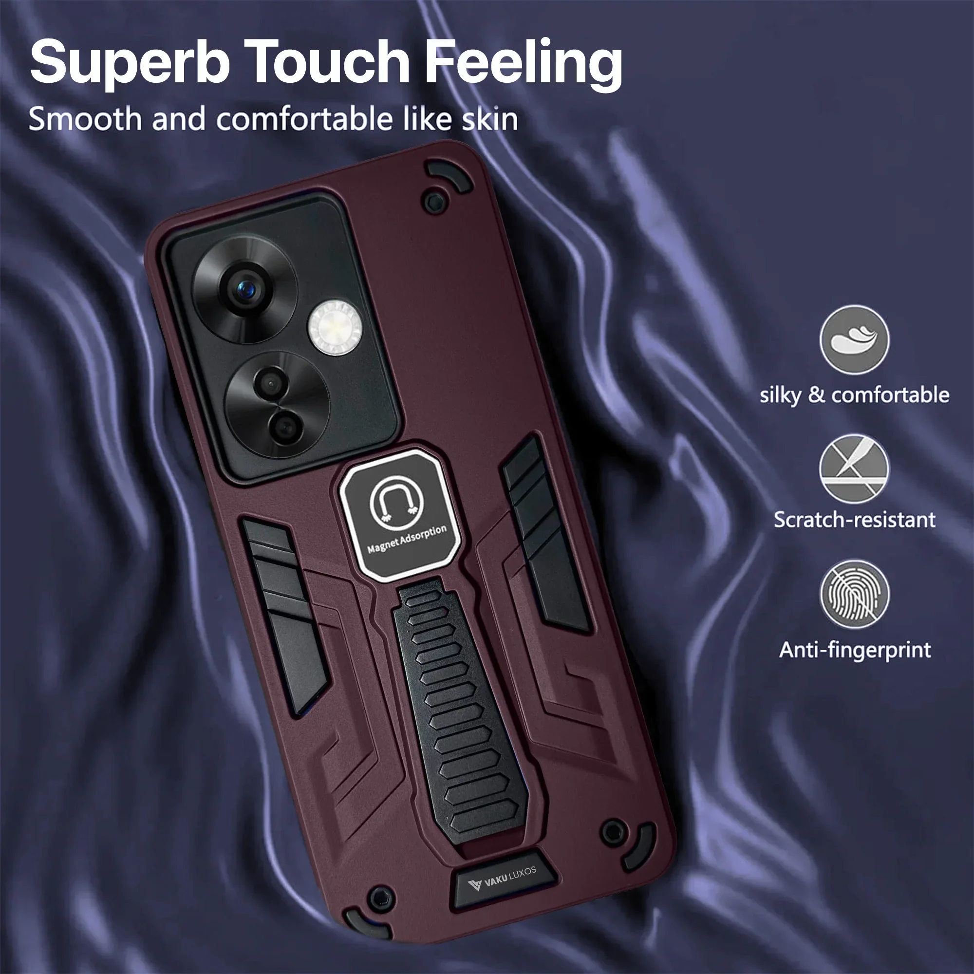 Vaku ® OnePlus Nord CE 3 Lite 5G Valor Military Grade Back Cover - Image 4