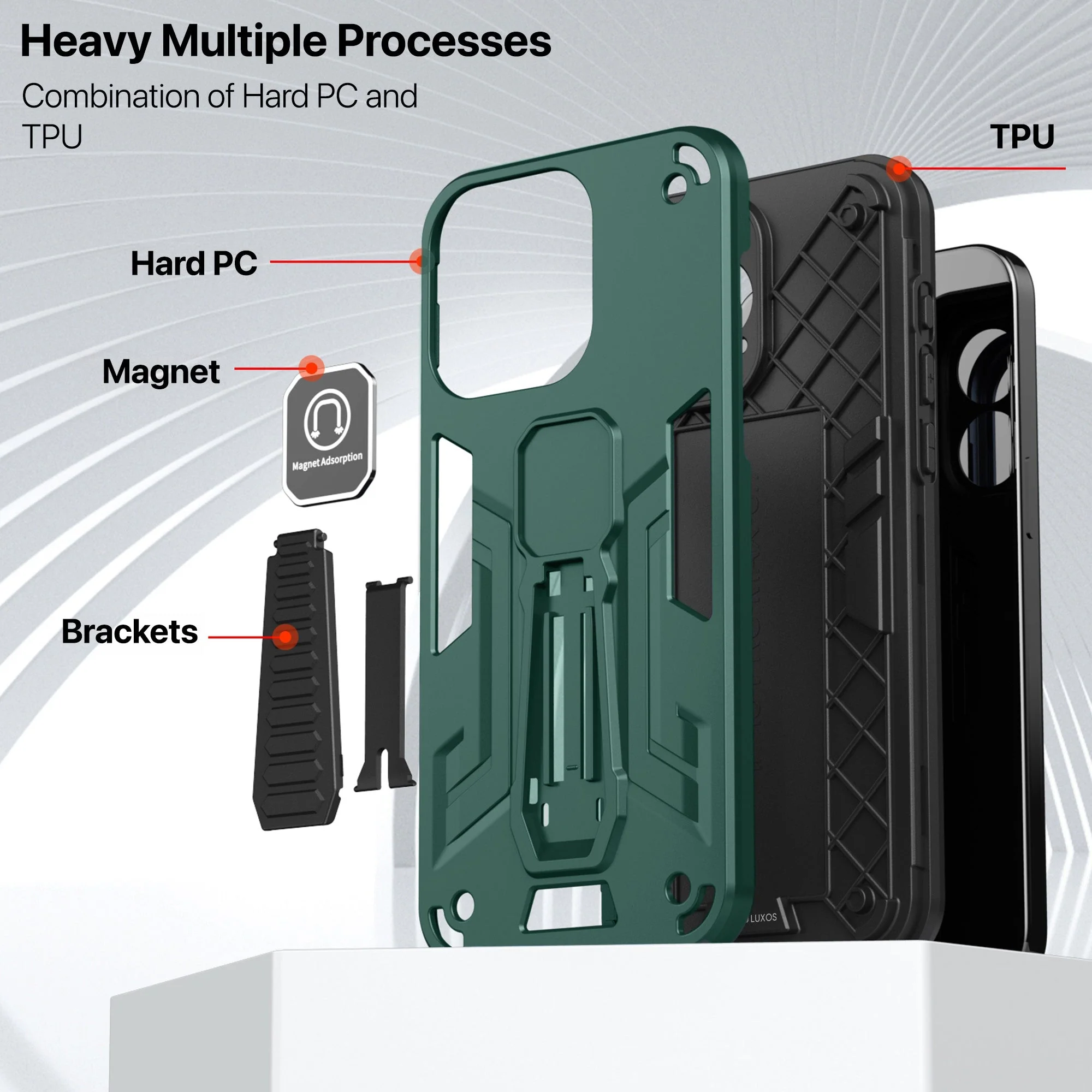 Vaku ® OnePlus Nord CE 3 Lite 5G Valor Military Grade Back Cover - Image 6