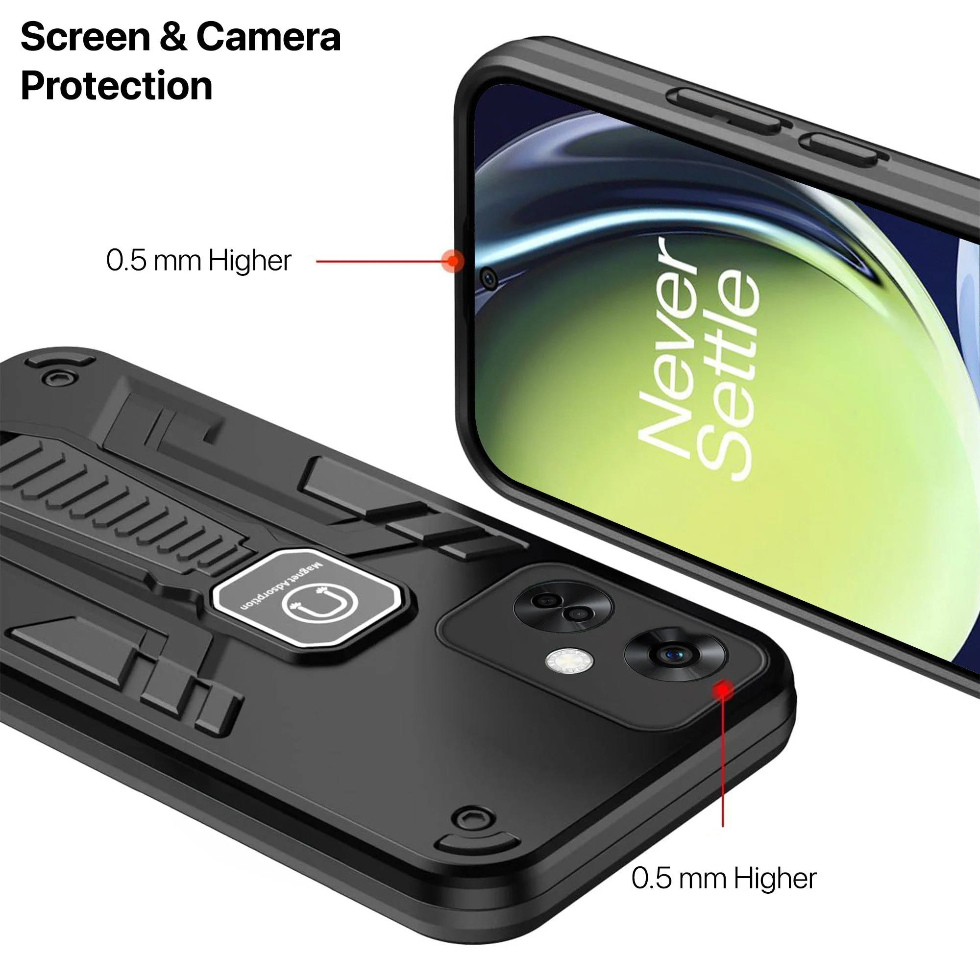 Vaku ® OnePlus Nord CE 3 Lite 5G Valor Military Grade Back Cover - Image 8