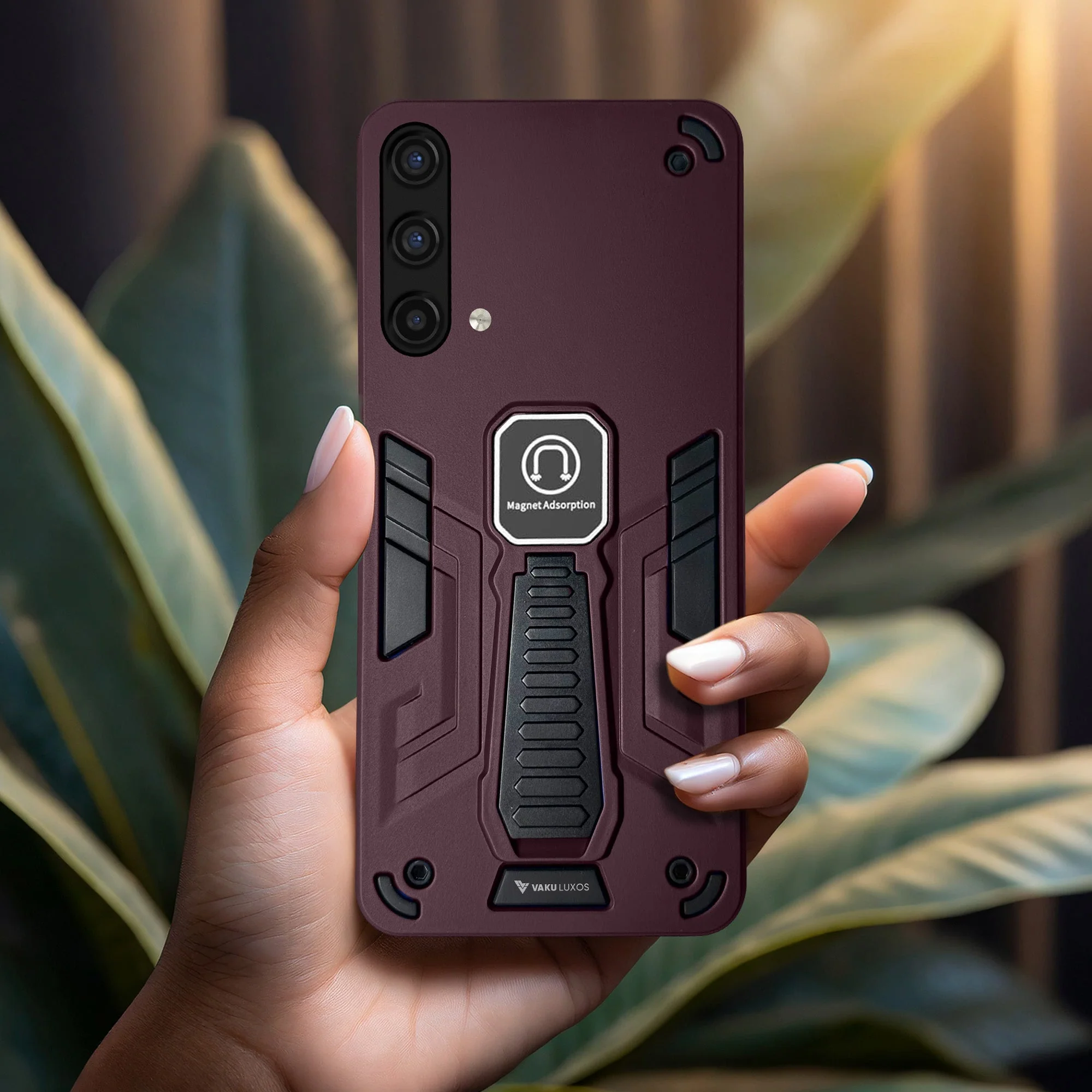 Vaku ® OnePlus Nord CE 5G Valor Military Grade Shockproof Back Cover - Image 4