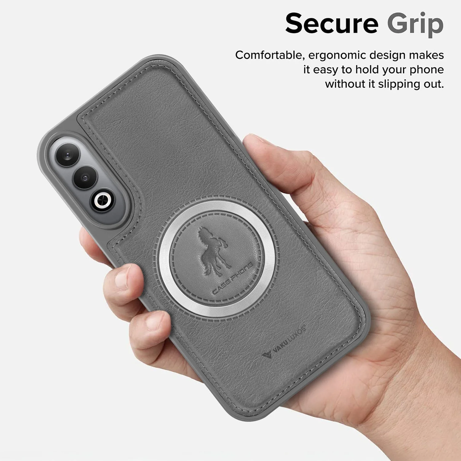 Vaku ® OnePlus Nord CE4 Astrid Luxury PU Leather Back Cover - Image 2