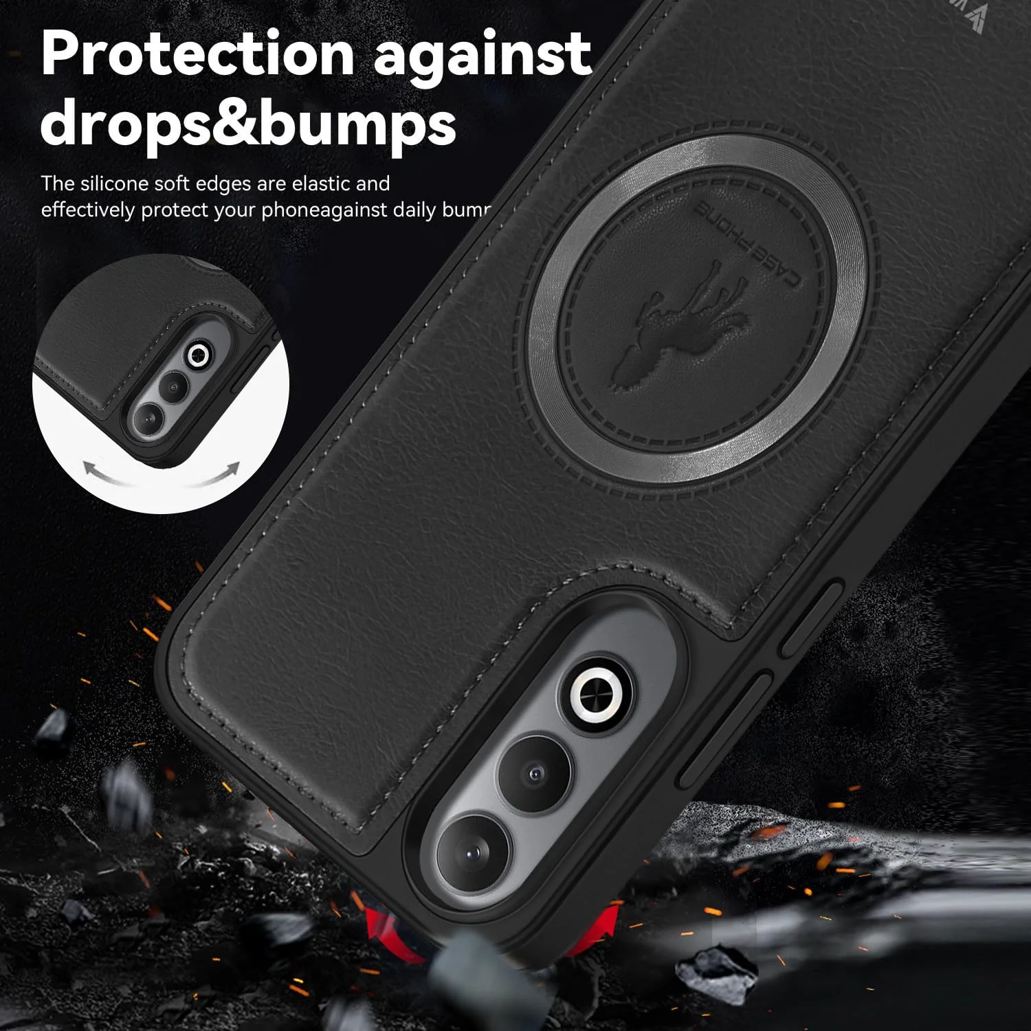 Vaku ® OnePlus Nord CE4 Astrid Luxury PU Leather Back Cover - Image 6