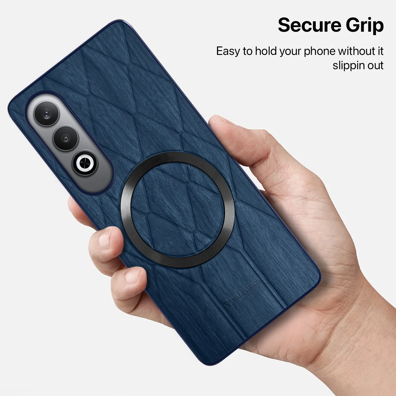 Vaku ® OnePlus Nord CE4 Diamond Plume Pattern Magnetic Magsafe Back Cover - Image 9