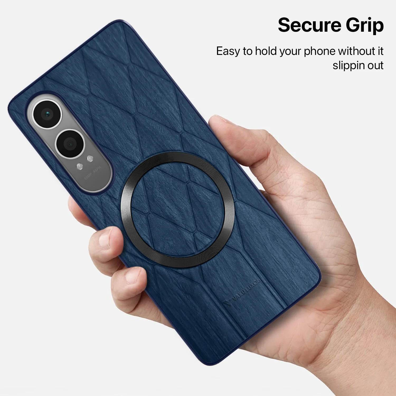 Vaku ® OnePlus Nord CE4 Lite 5G Diamond Plume Pattern Magnetic Magsafe Back Cover - Image 12