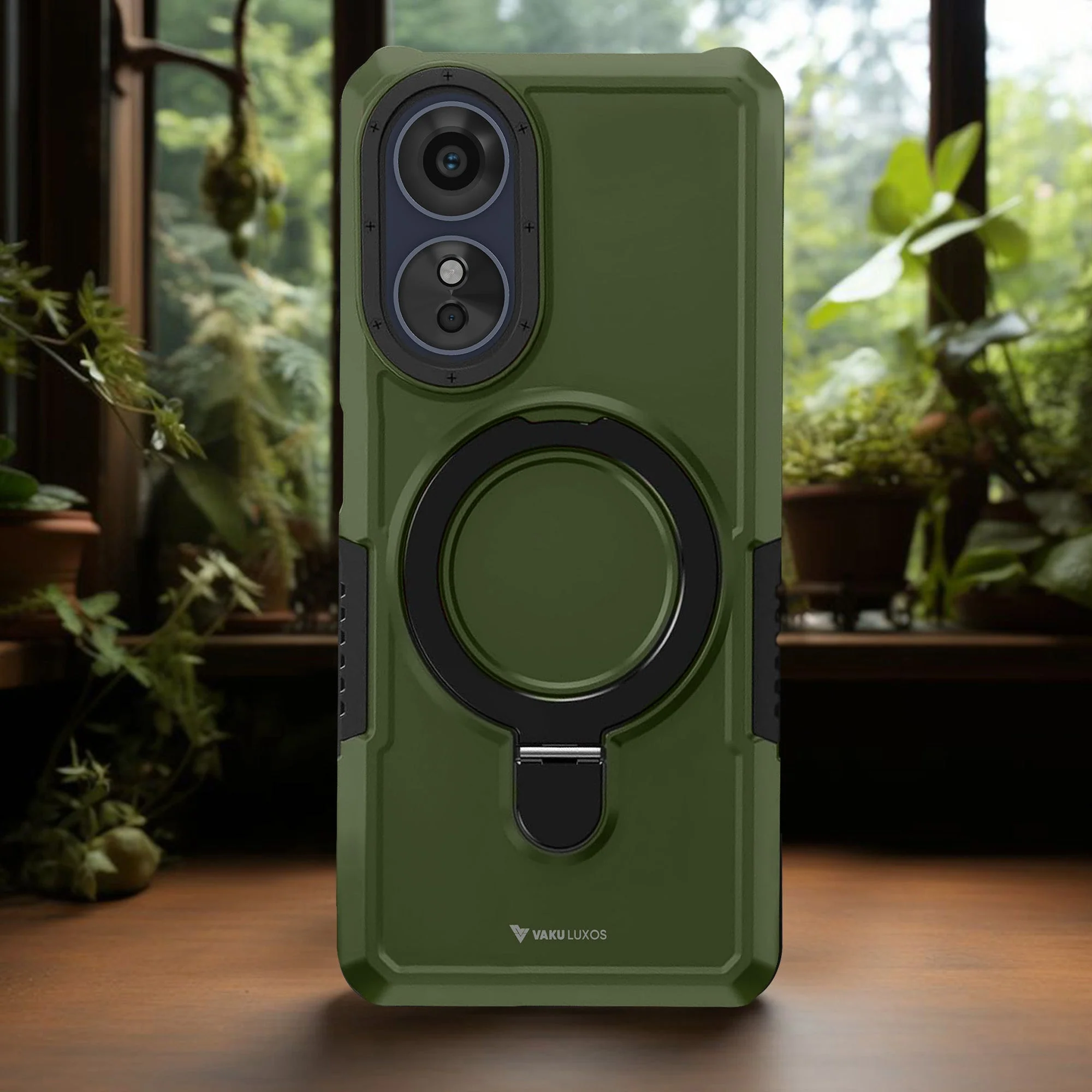 Vaku ® Oppo A17 Astor Military Grade Armor Protective Back cover - Image 15
