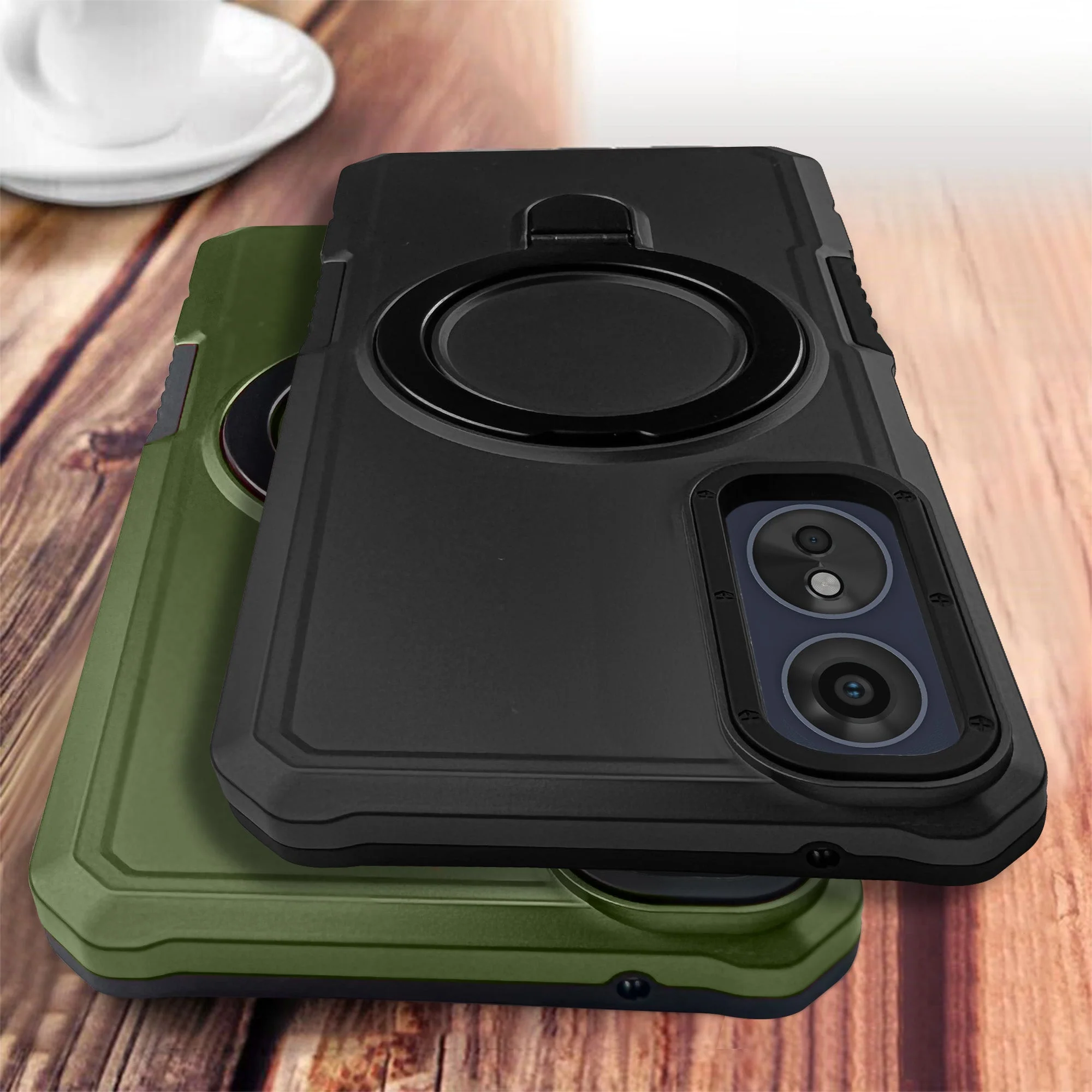 Vaku ® Oppo A17 Astor Military Grade Armor Protective Back cover - Image 6