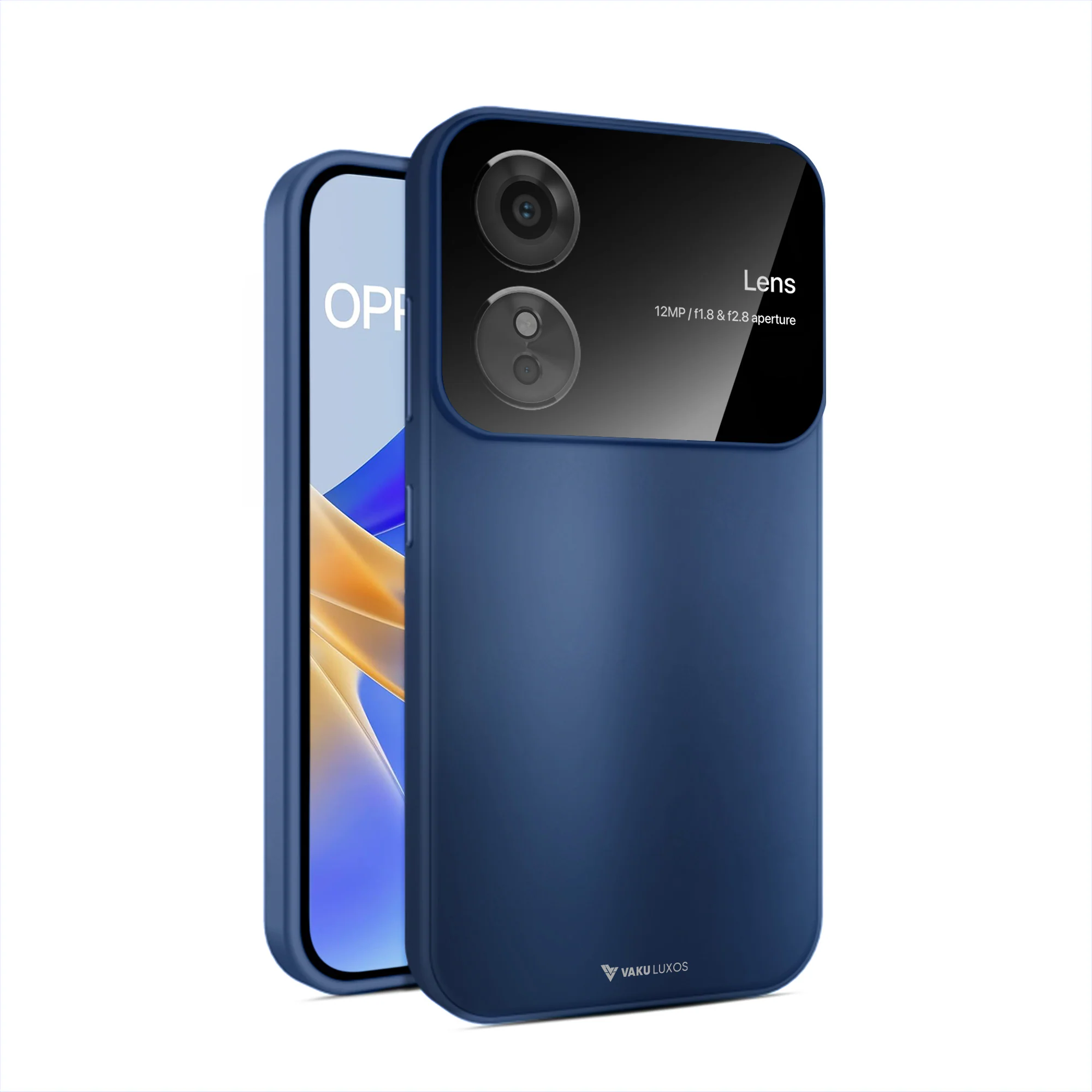 Vaku ® Oppo A17 Glazed Polarized Camera Lens Protector Back Cover - Image 14