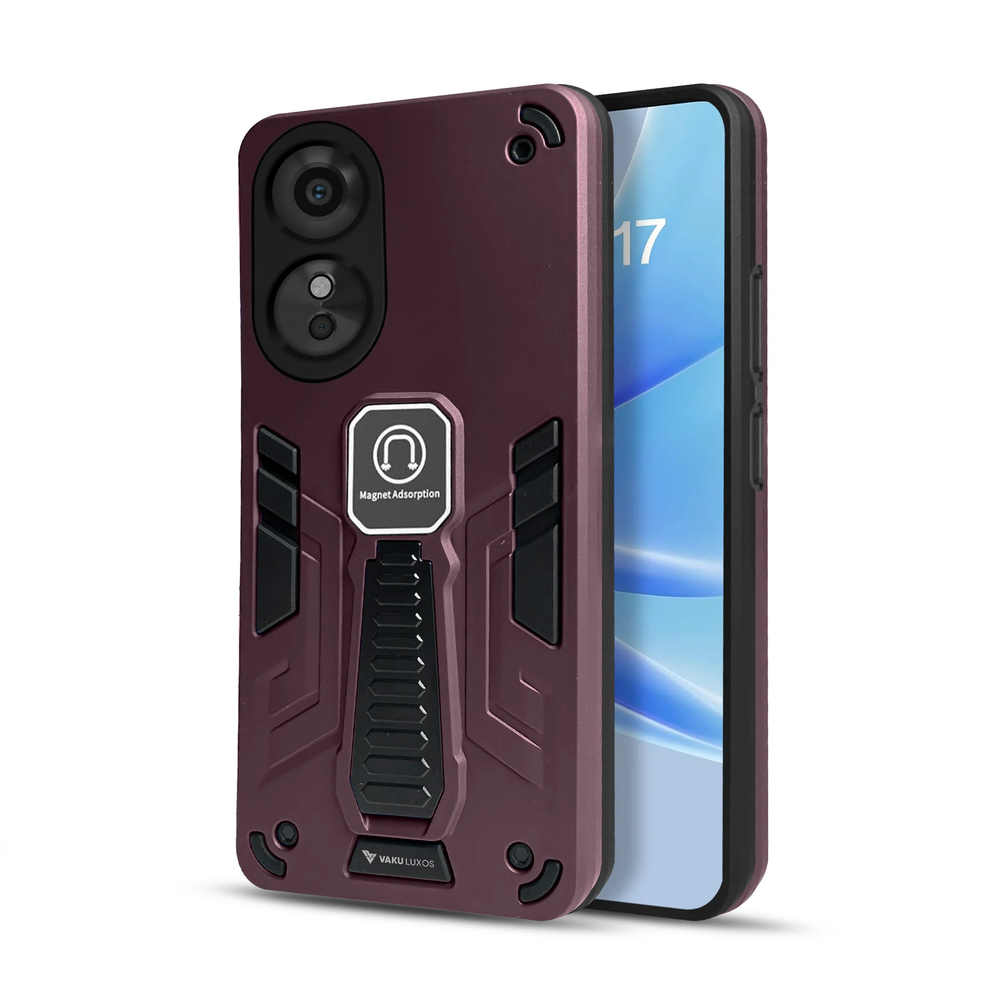 Vaku ® Oppo A17 Valor Military Grade Shockproof Back Cover - Image 13