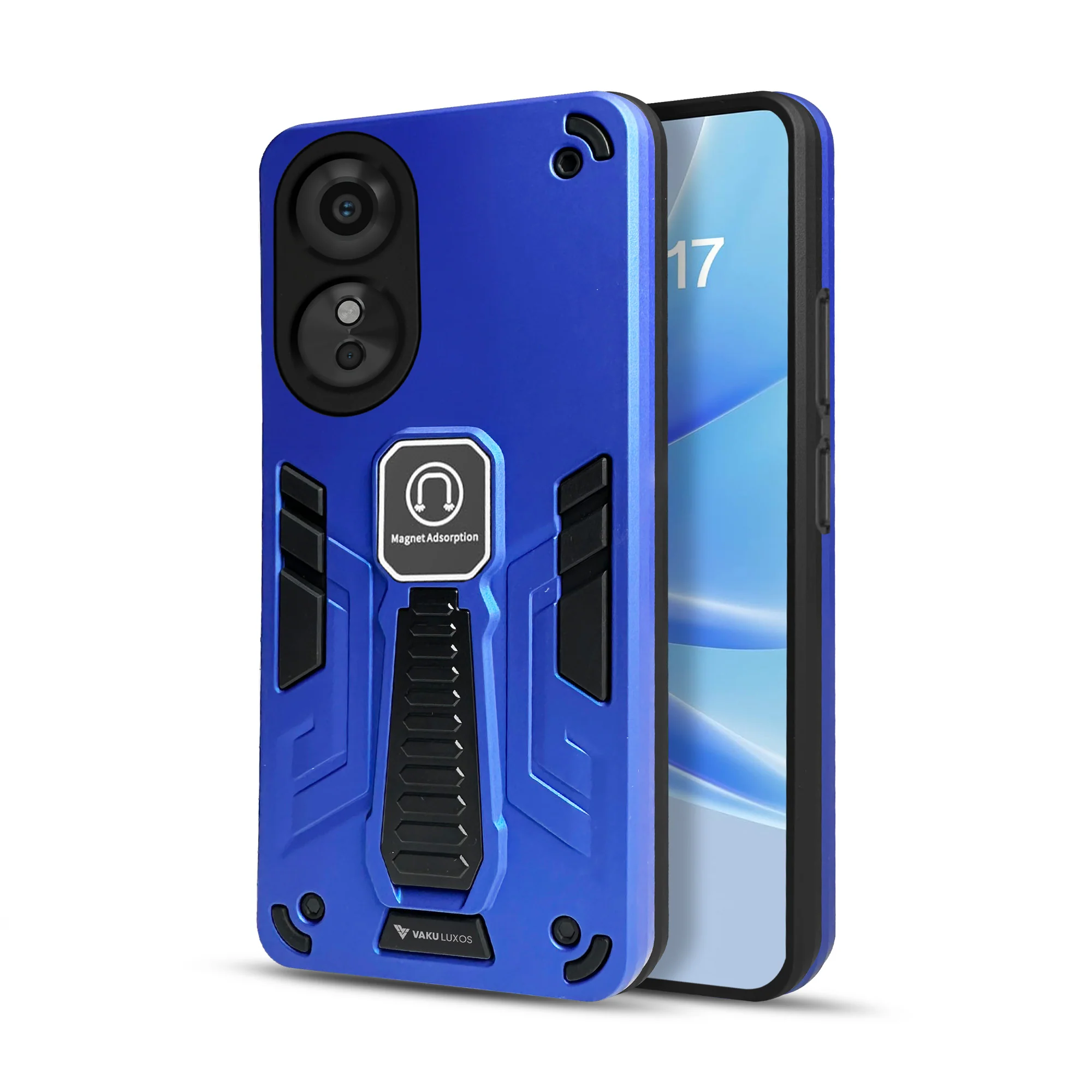 Vaku ® Oppo A17 Valor Military Grade Shockproof Back Cover - Image 14